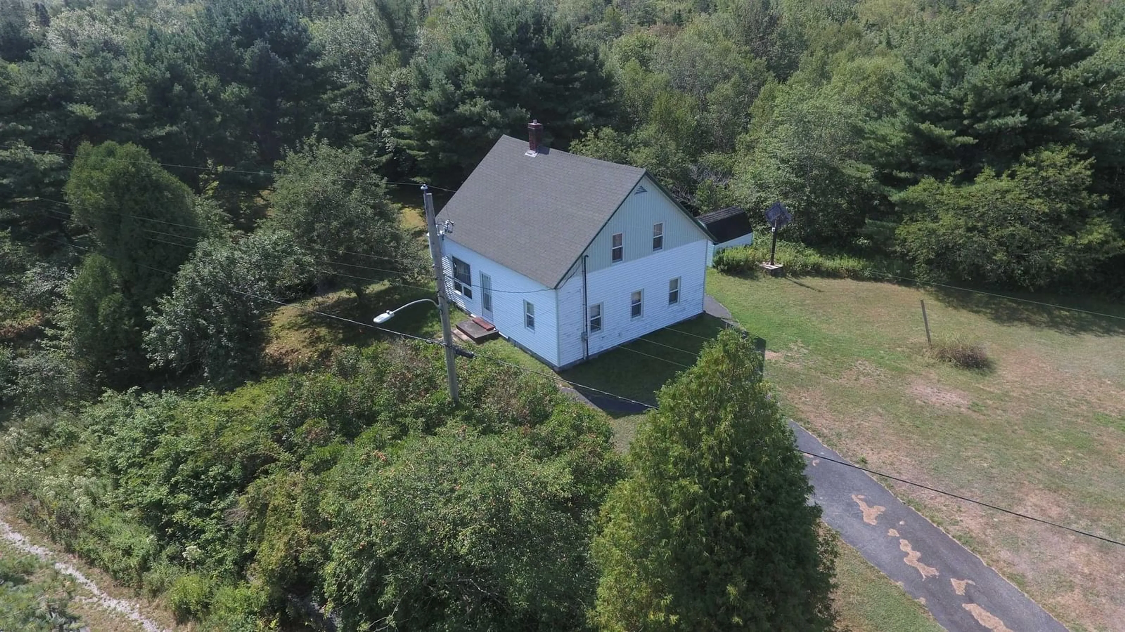 A pic from outside/outdoor area/front of a property/back of a property/a pic from drone, building for 560 West Sable Rd, West Middle Sable Nova Scotia B0T 1V0