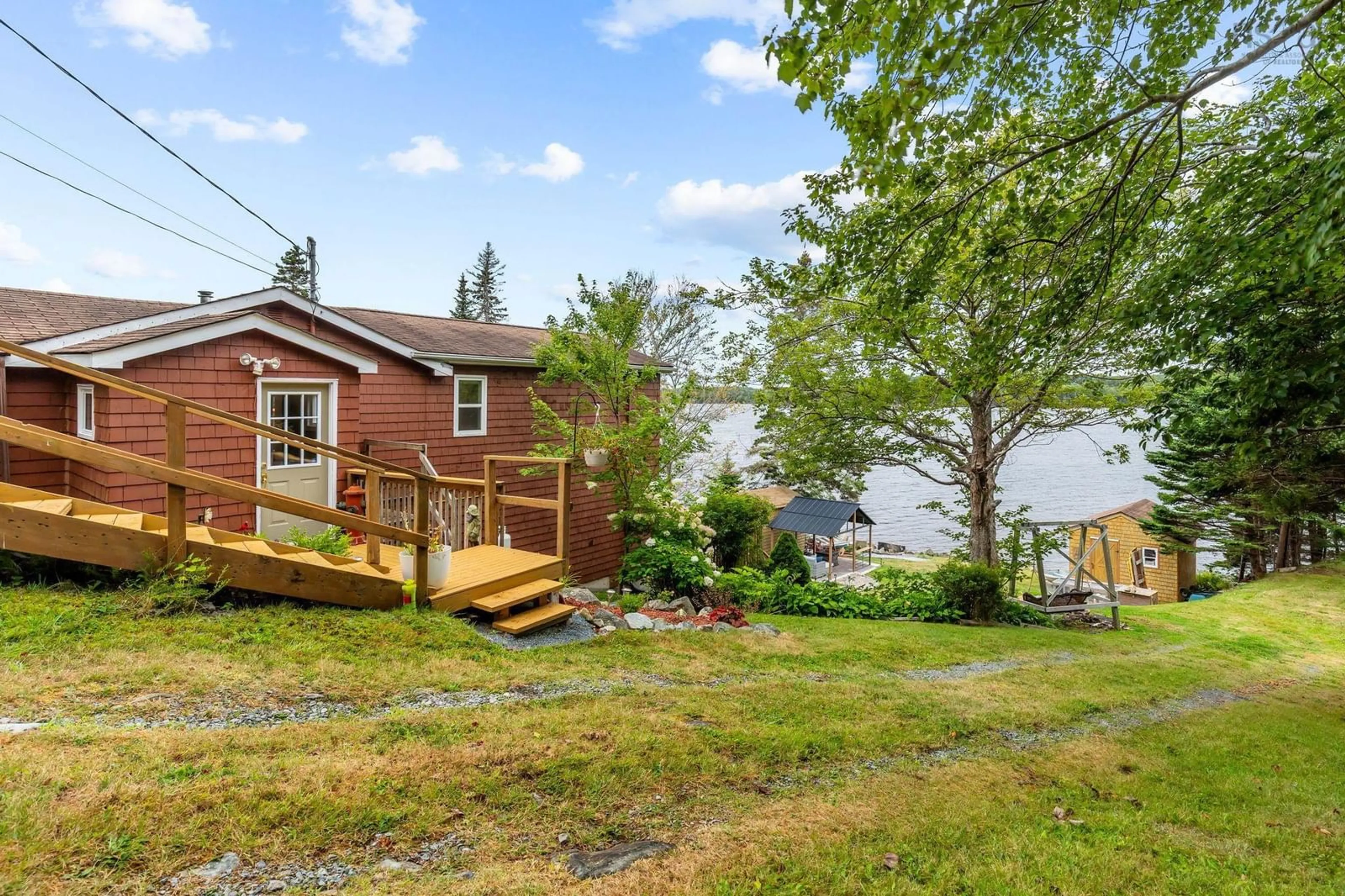 A pic from outside/outdoor area/front of a property/back of a property/a pic from drone, unknown for 115 Candy Mountain Rd, Mineville Nova Scotia B2Z 1K4
