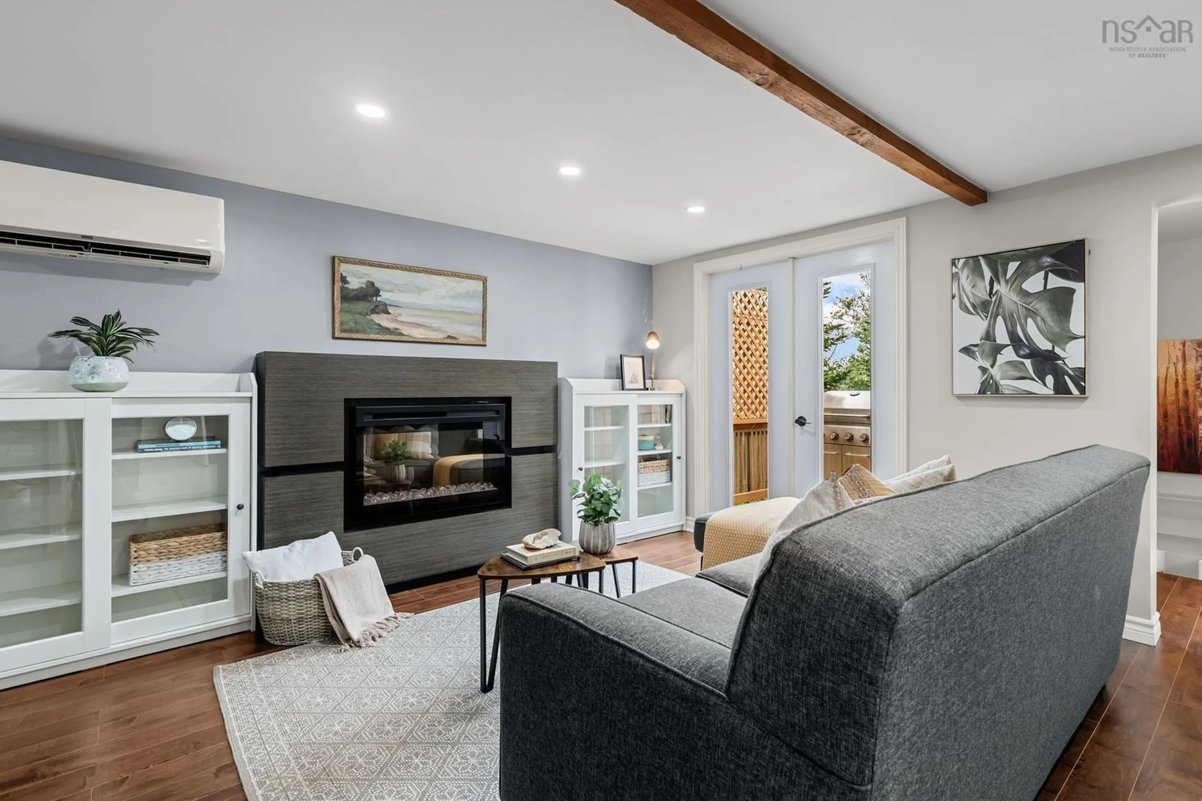 Living room with furniture, unknown for 115 Candy Mountain Rd, Mineville Nova Scotia B2Z 1K4