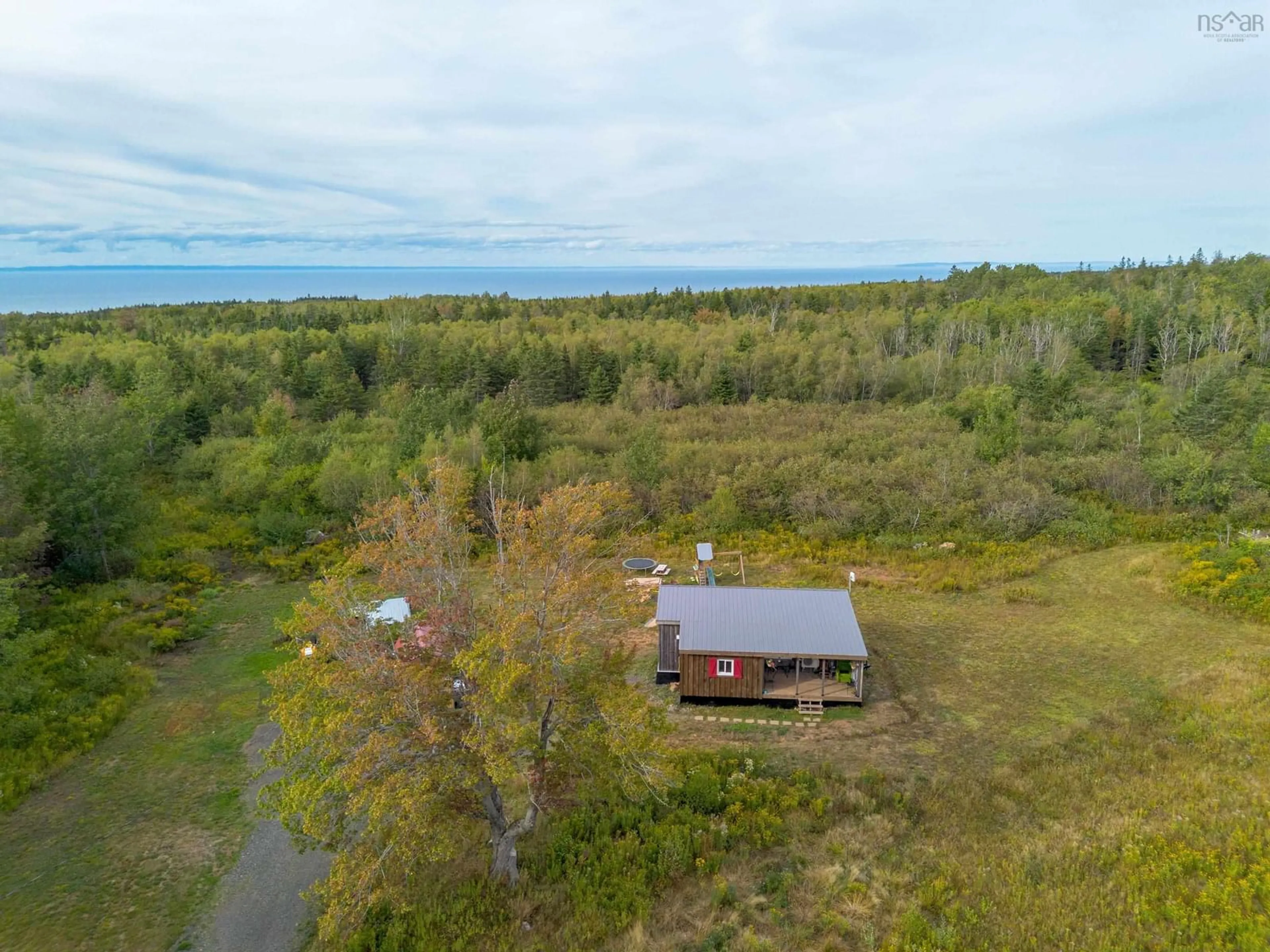 A pic from outside/outdoor area/front of a property/back of a property/a pic from drone, water/lake/river/ocean view for 1599 Arlington Rd, Arlington West Nova Scotia B0S 1W0