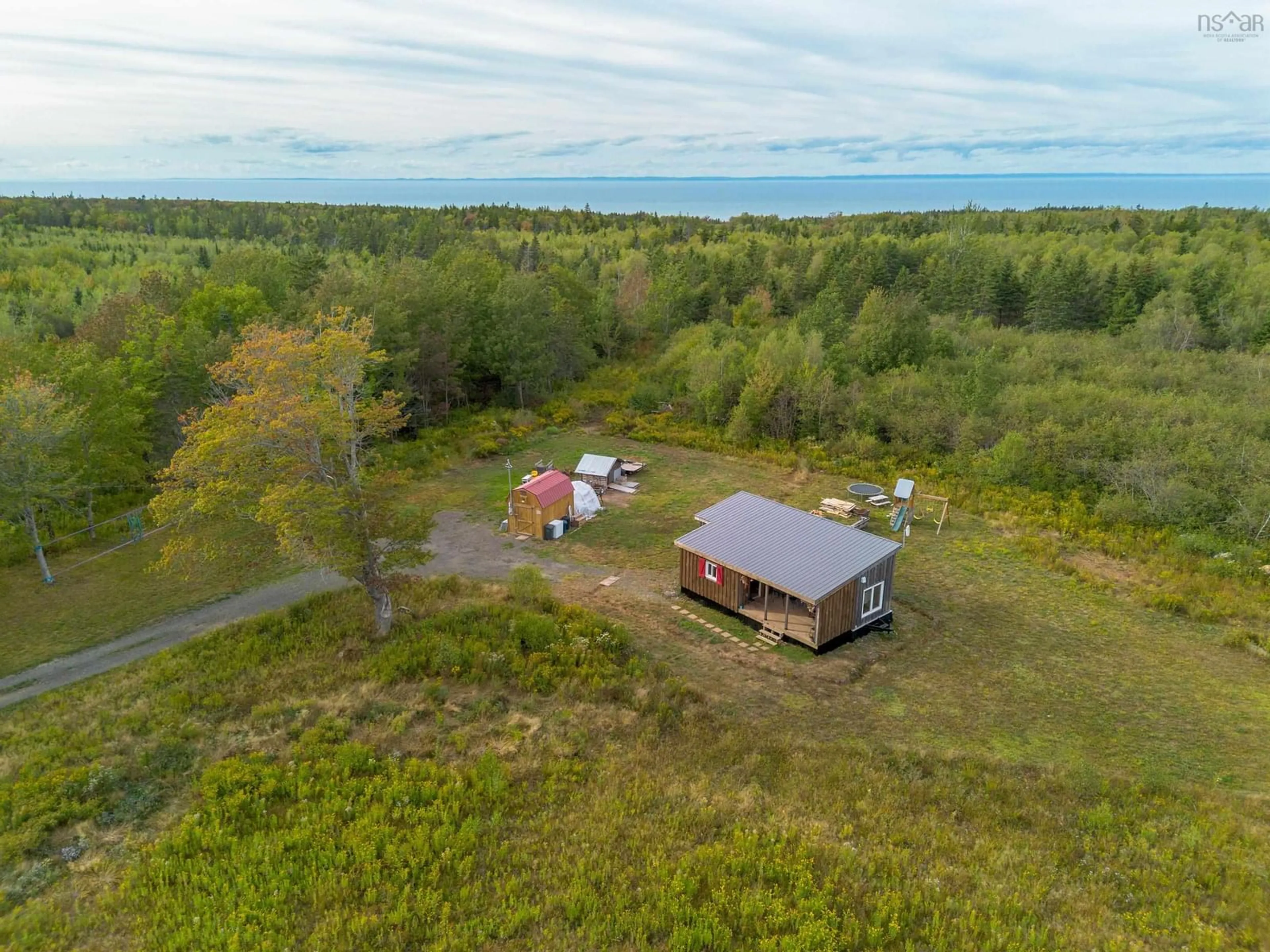 A pic from outside/outdoor area/front of a property/back of a property/a pic from drone, unknown for 1599 Arlington Rd, Arlington West Nova Scotia B0S 1W0