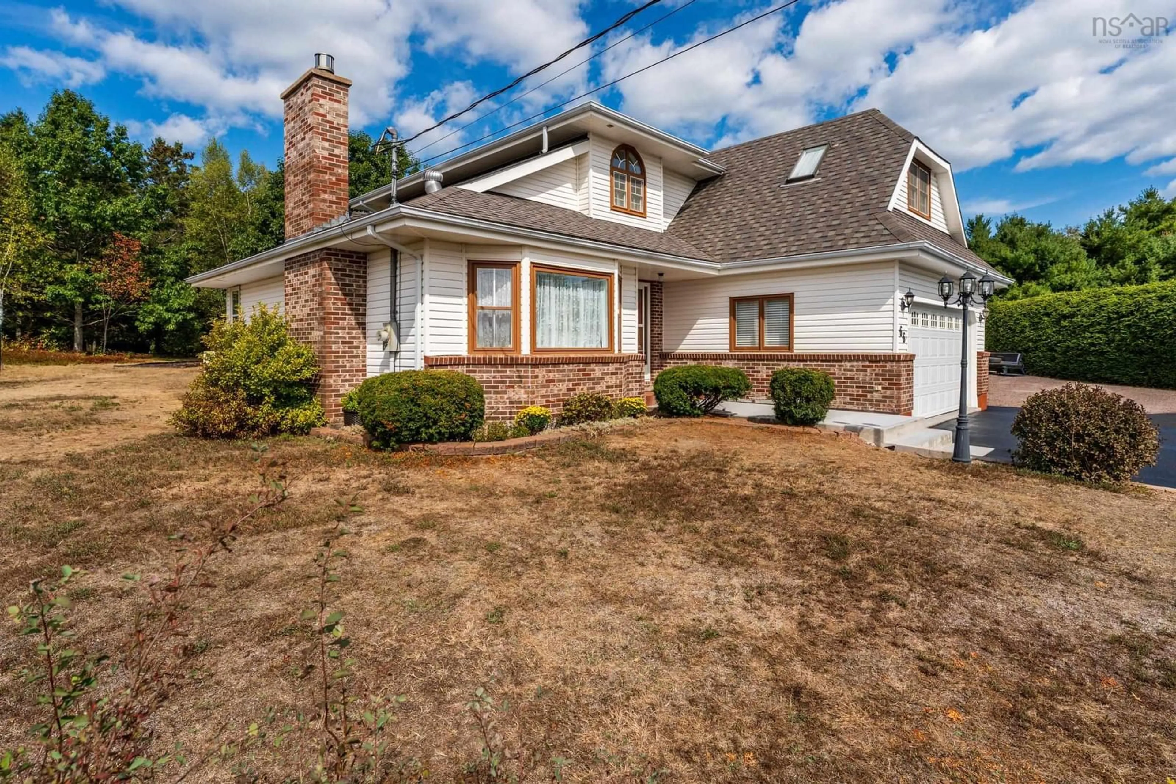 Home with vinyl exterior material, street for 66 Dahlgren Cres, North Kingston Nova Scotia B0P 1R0