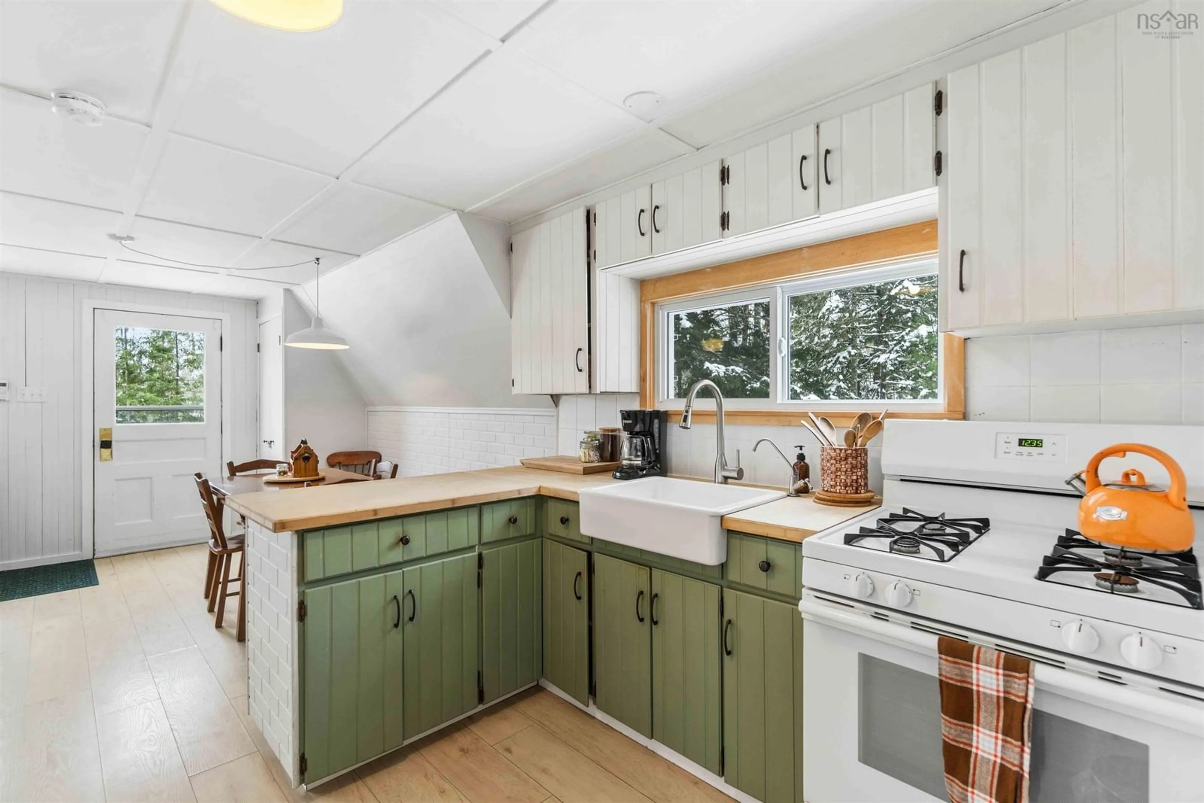 Open concept kitchen, unknown for 110 East Lake Road, New Albany Nova Scotia B0S 1P0