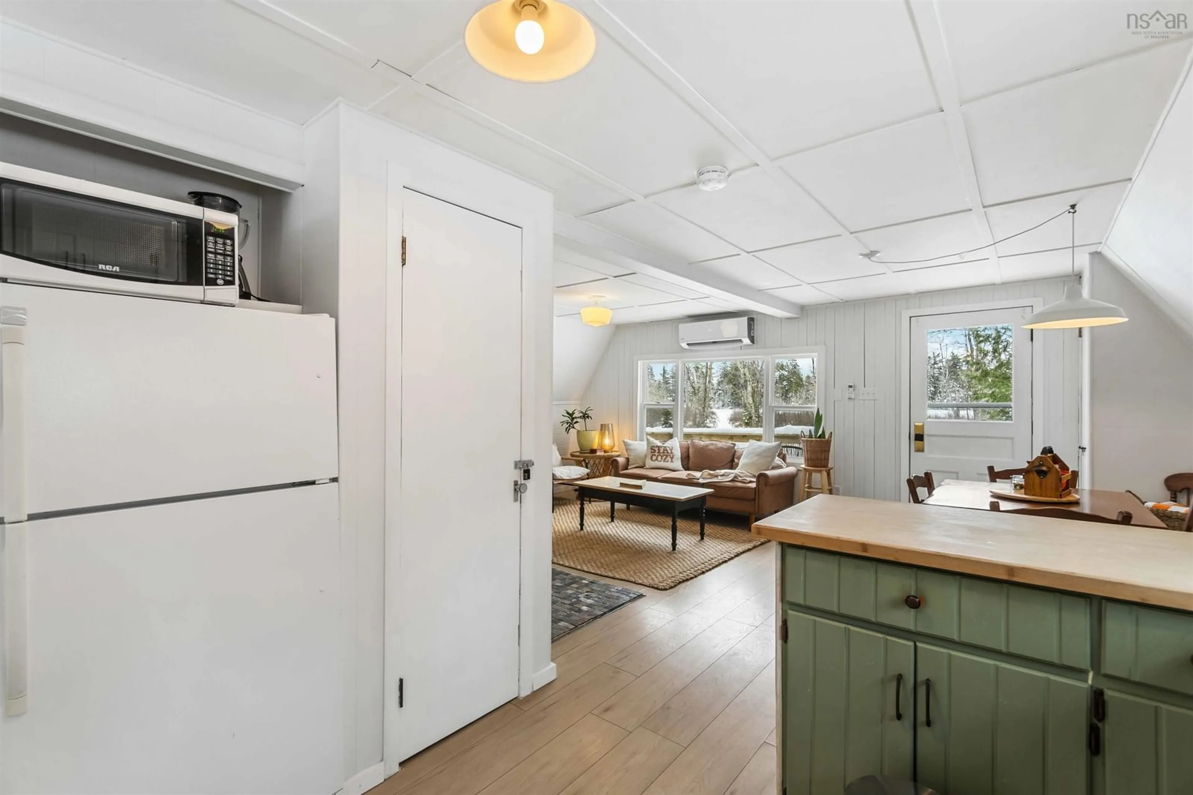 Open concept kitchen, unknown for 110 East Lake Road, New Albany Nova Scotia B0S 1P0