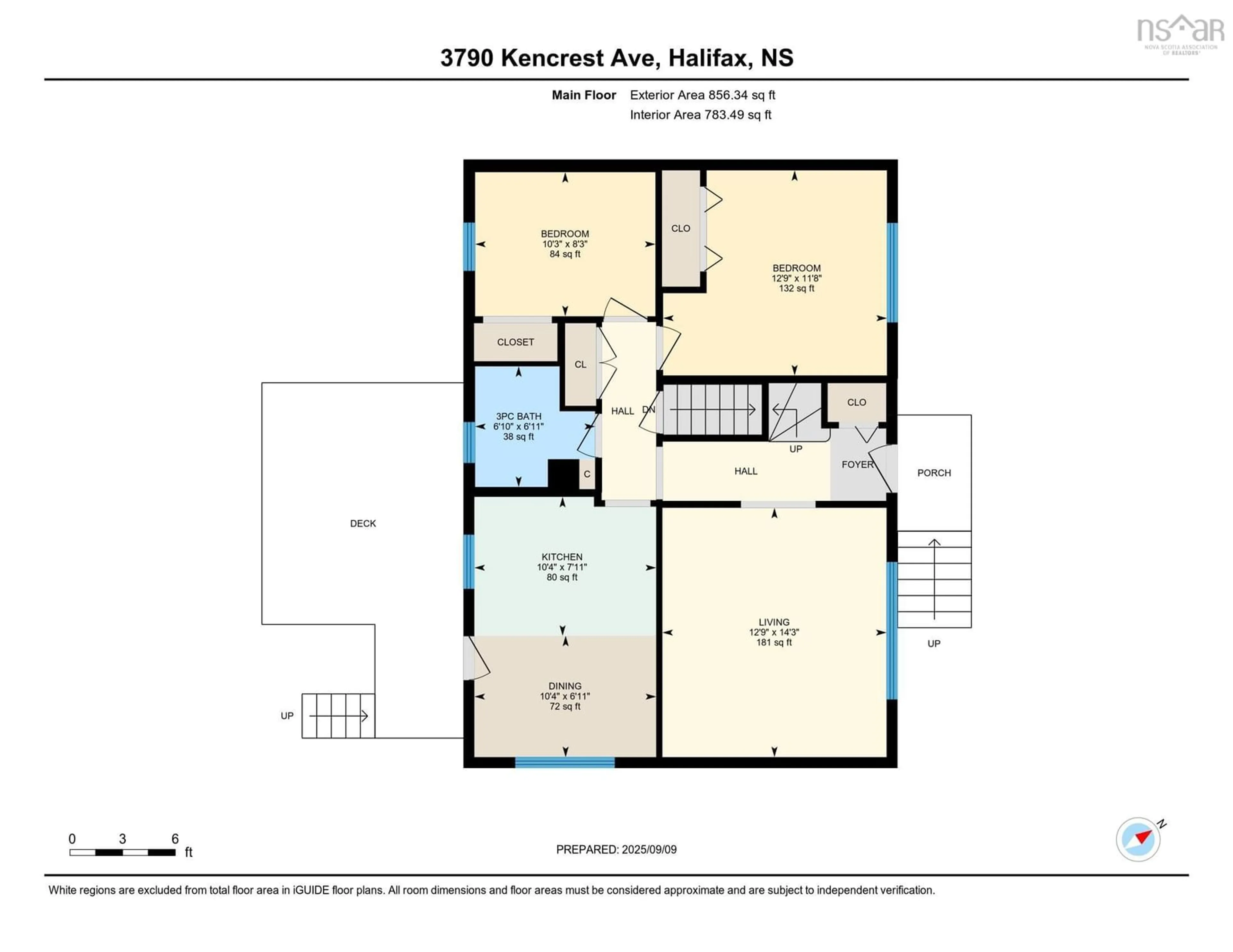 Floor plan for 3790 Kencrest Ave, Halifax Nova Scotia B3K 3L5