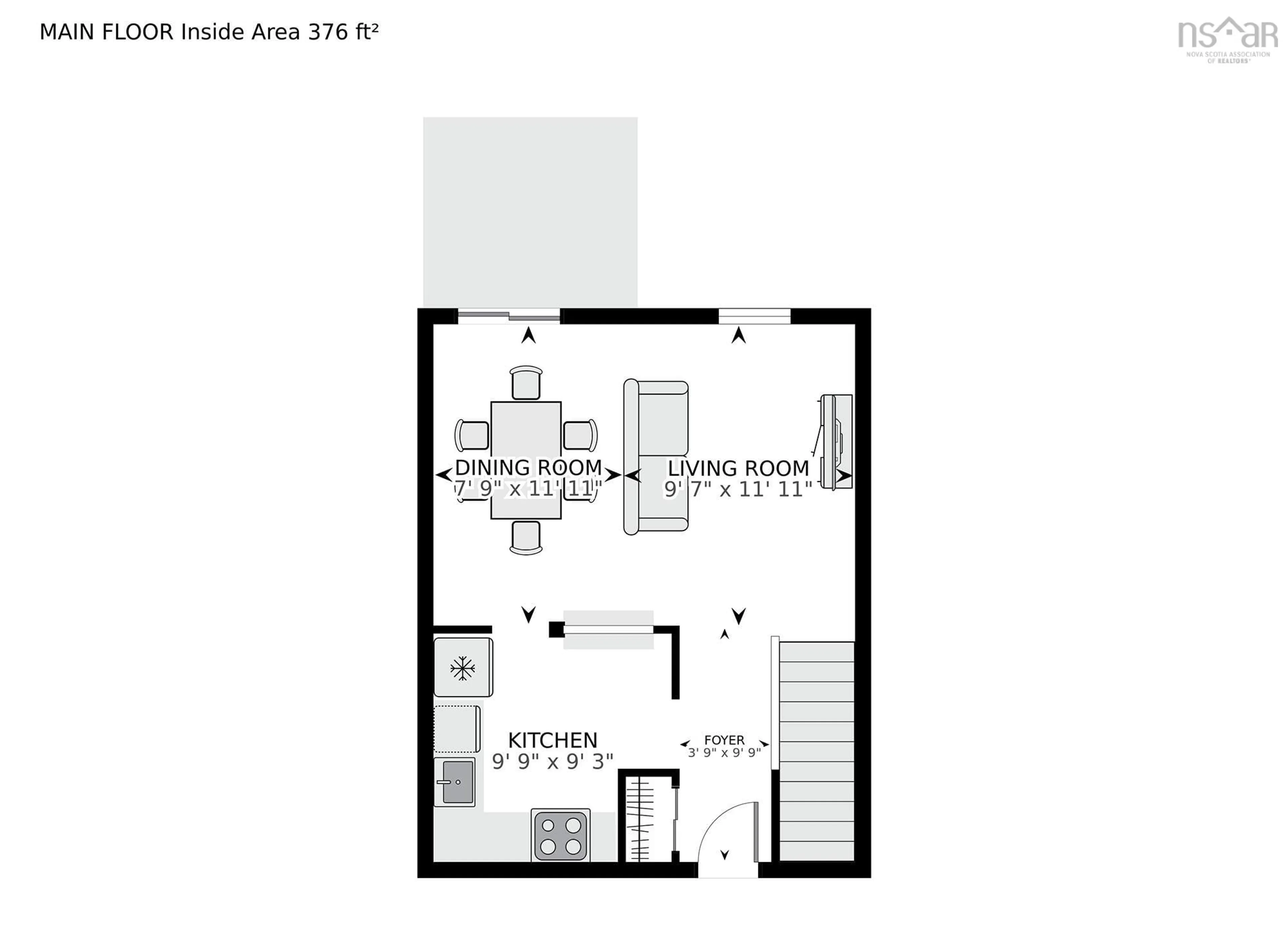 Floor plan for 79 Collins Grove #119, Dartmouth Nova Scotia B2W 6B9