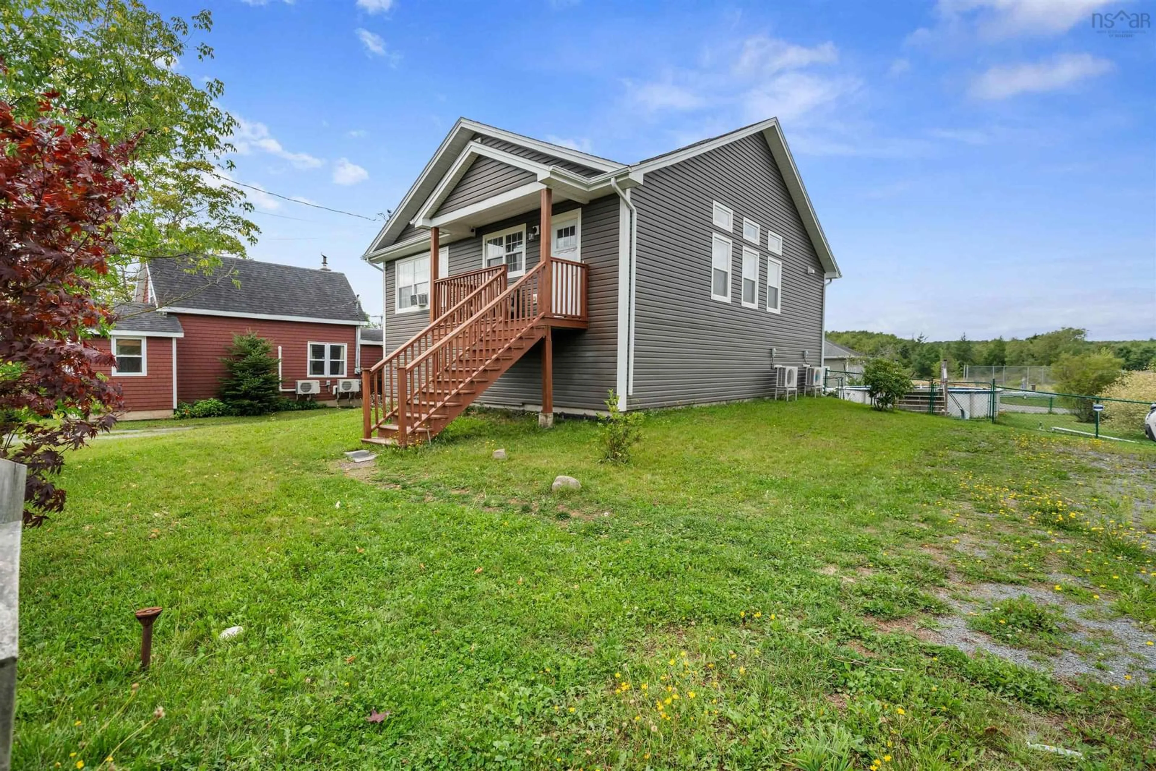 A pic from outside/outdoor area/front of a property/back of a property/a pic from drone, unknown for 2680 Highway 2, Shubenacadie Nova Scotia B0N 2H0