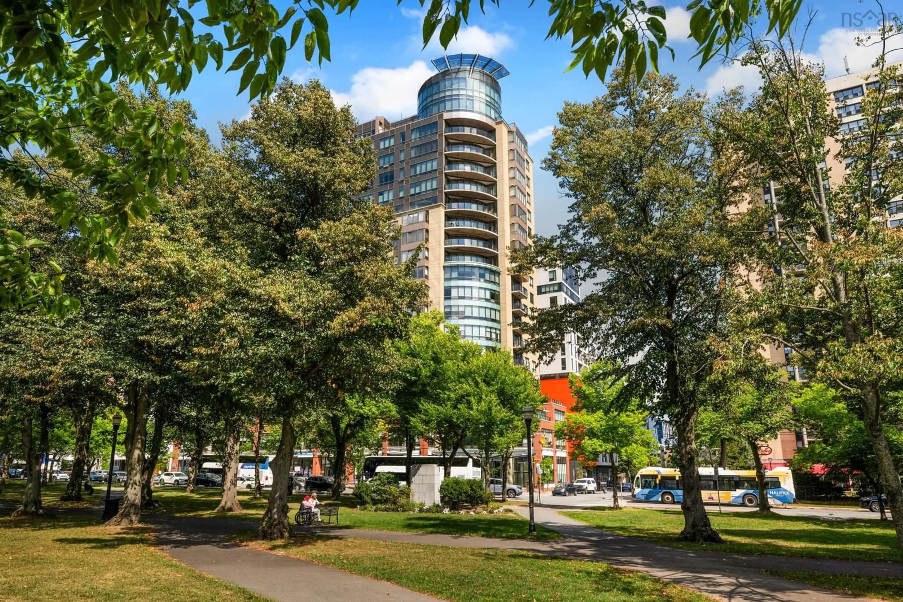 Patio, street for 1445 South Park St #1602, Halifax Nova Scotia B3J 0B6