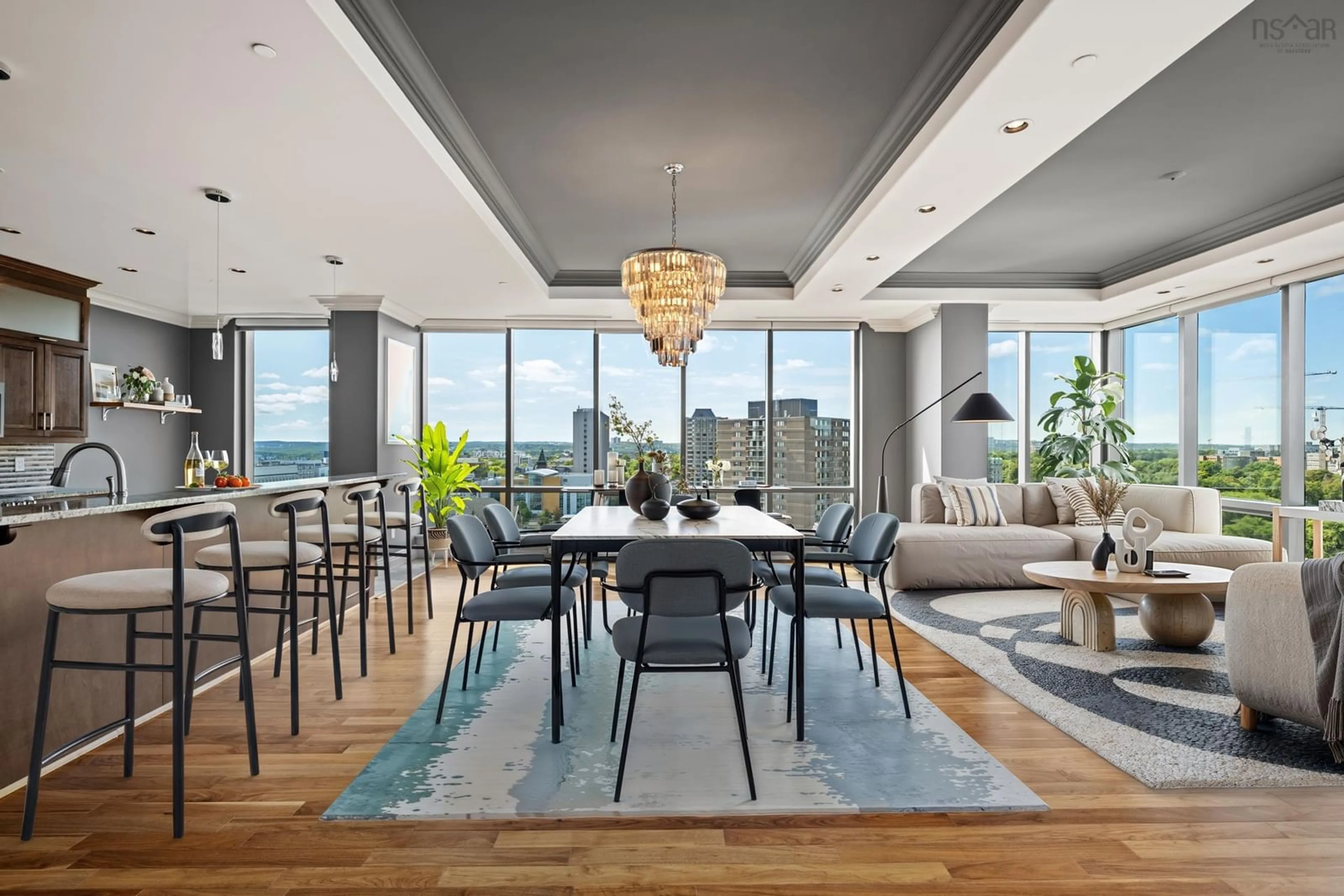 Dining room, unknown for 1445 South Park St #1602, Halifax Nova Scotia B3J 0B6