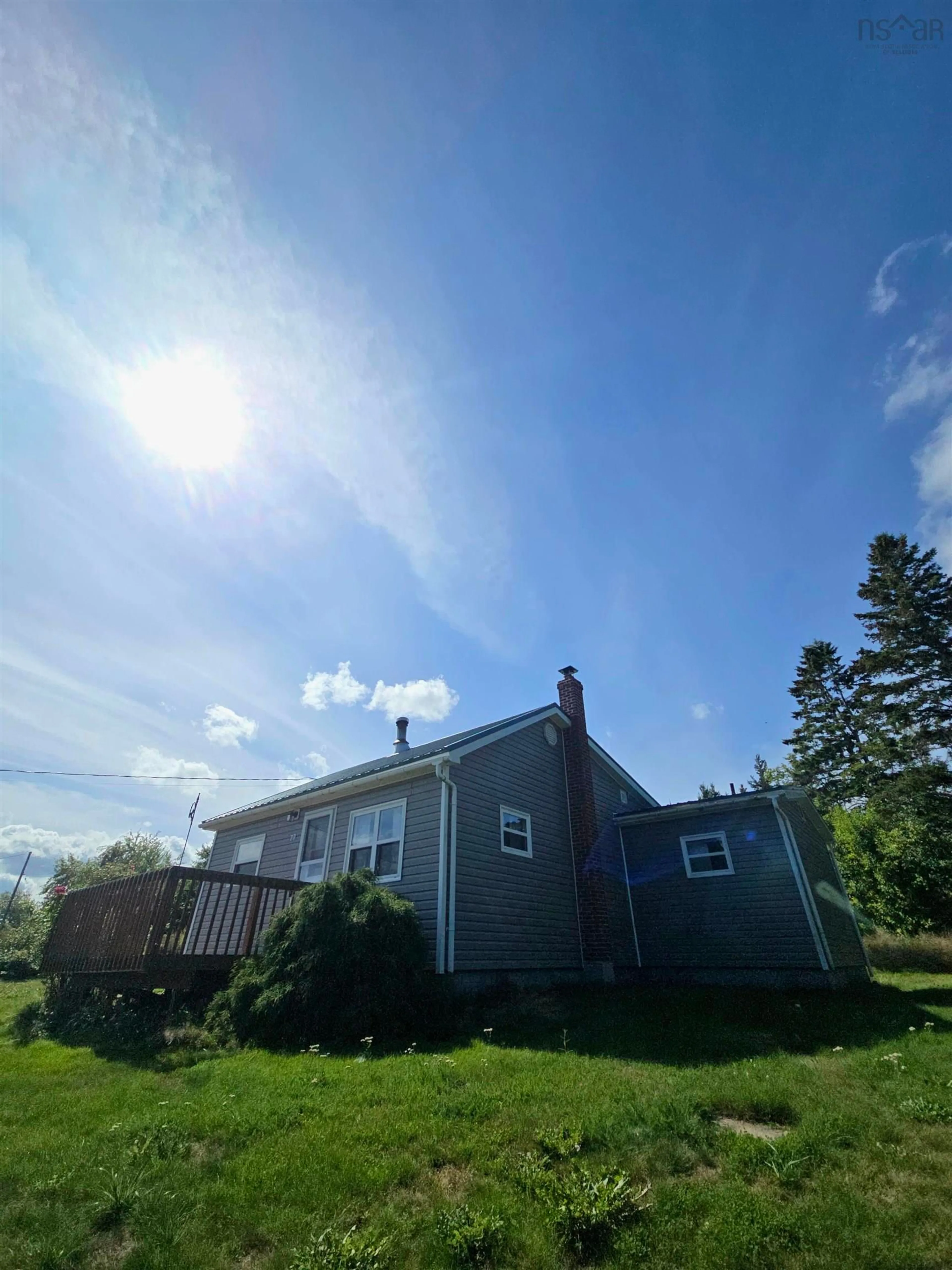 A pic from outside/outdoor area/front of a property/back of a property/a pic from drone, building for 77 Bayfield Rd, Afton Nova Scotia B0H 1A0