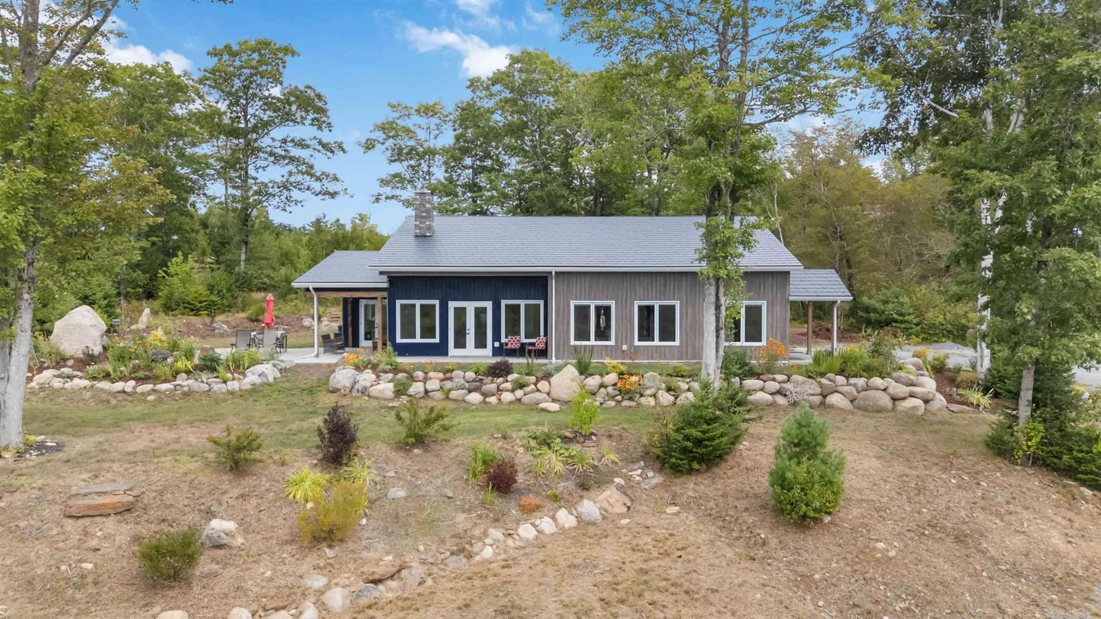 A pic from outside/outdoor area/front of a property/back of a property/a pic from drone, unknown for 45 River Mill Terr, Conquerall Mills Nova Scotia B4V 9H6