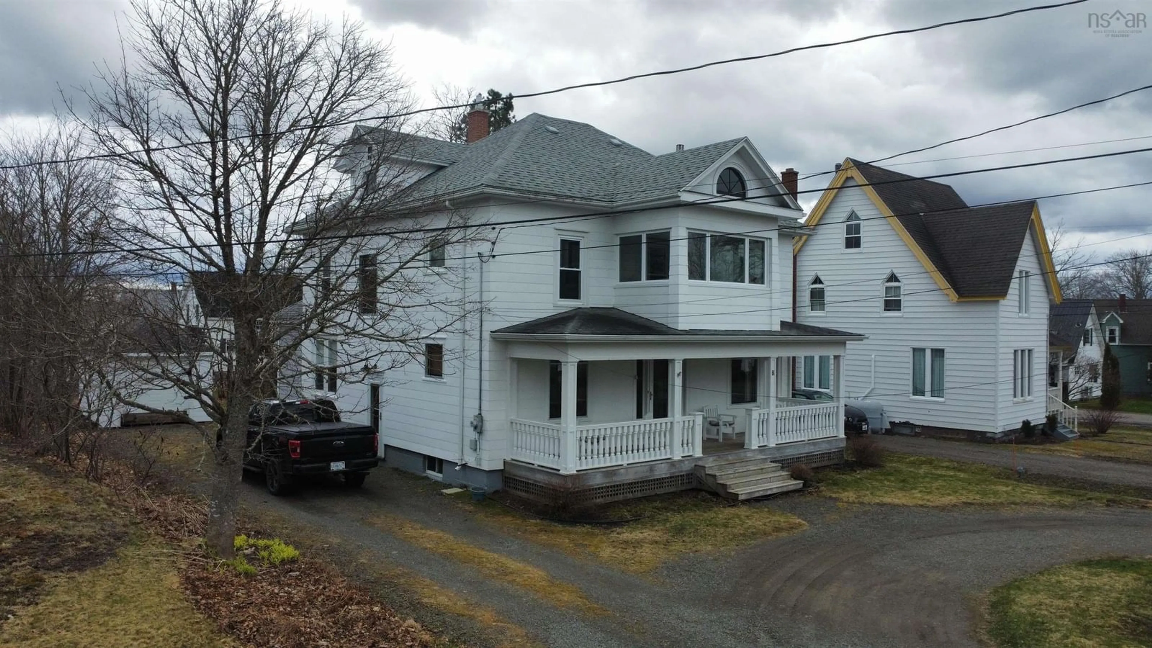 A pic from outside/outdoor area/front of a property/back of a property/a pic from drone, street for 6 Mcgee St, Springhill Nova Scotia B0M 1X0