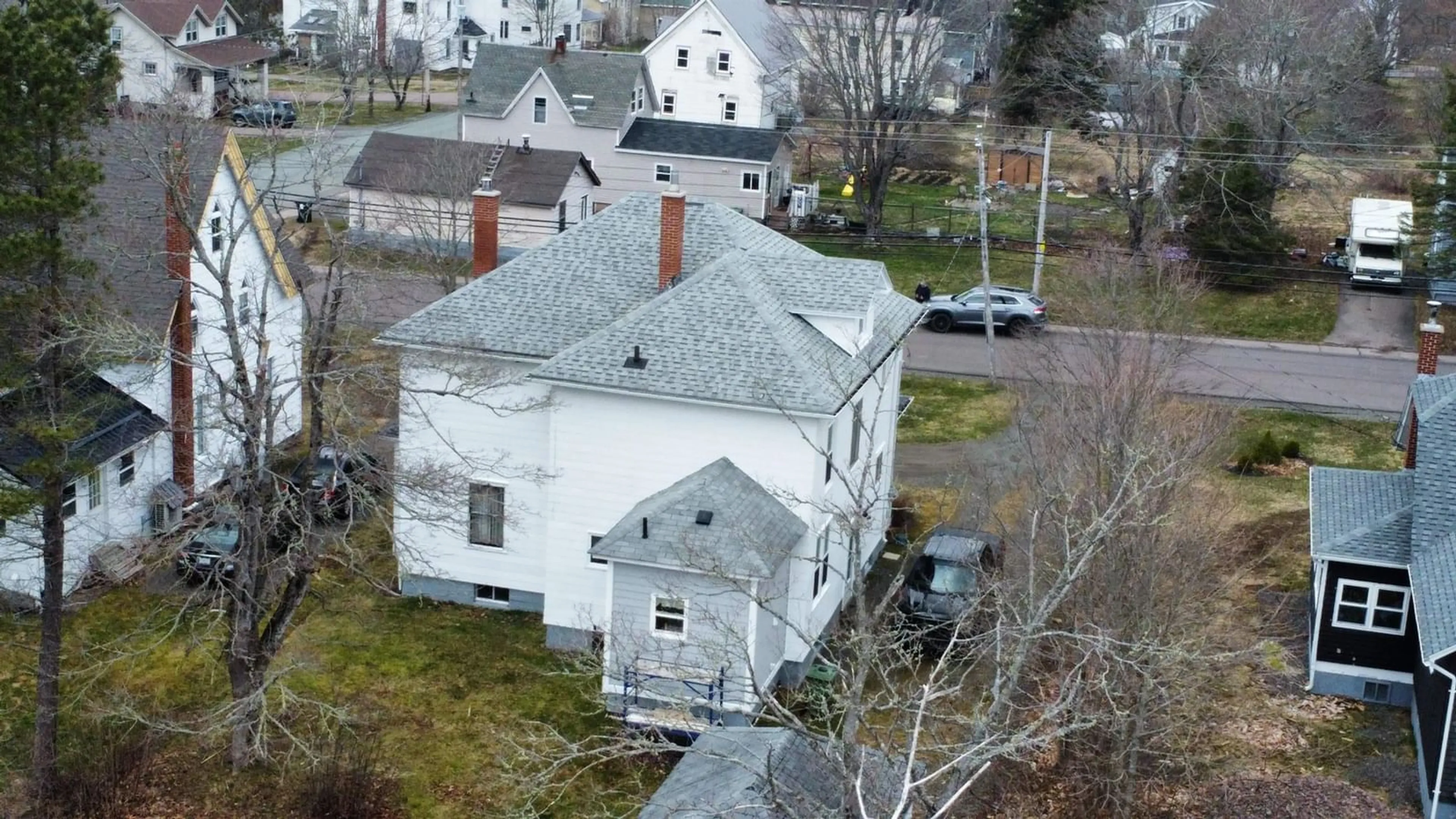 A pic from outside/outdoor area/front of a property/back of a property/a pic from drone, street for 6 Mcgee St, Springhill Nova Scotia B0M 1X0