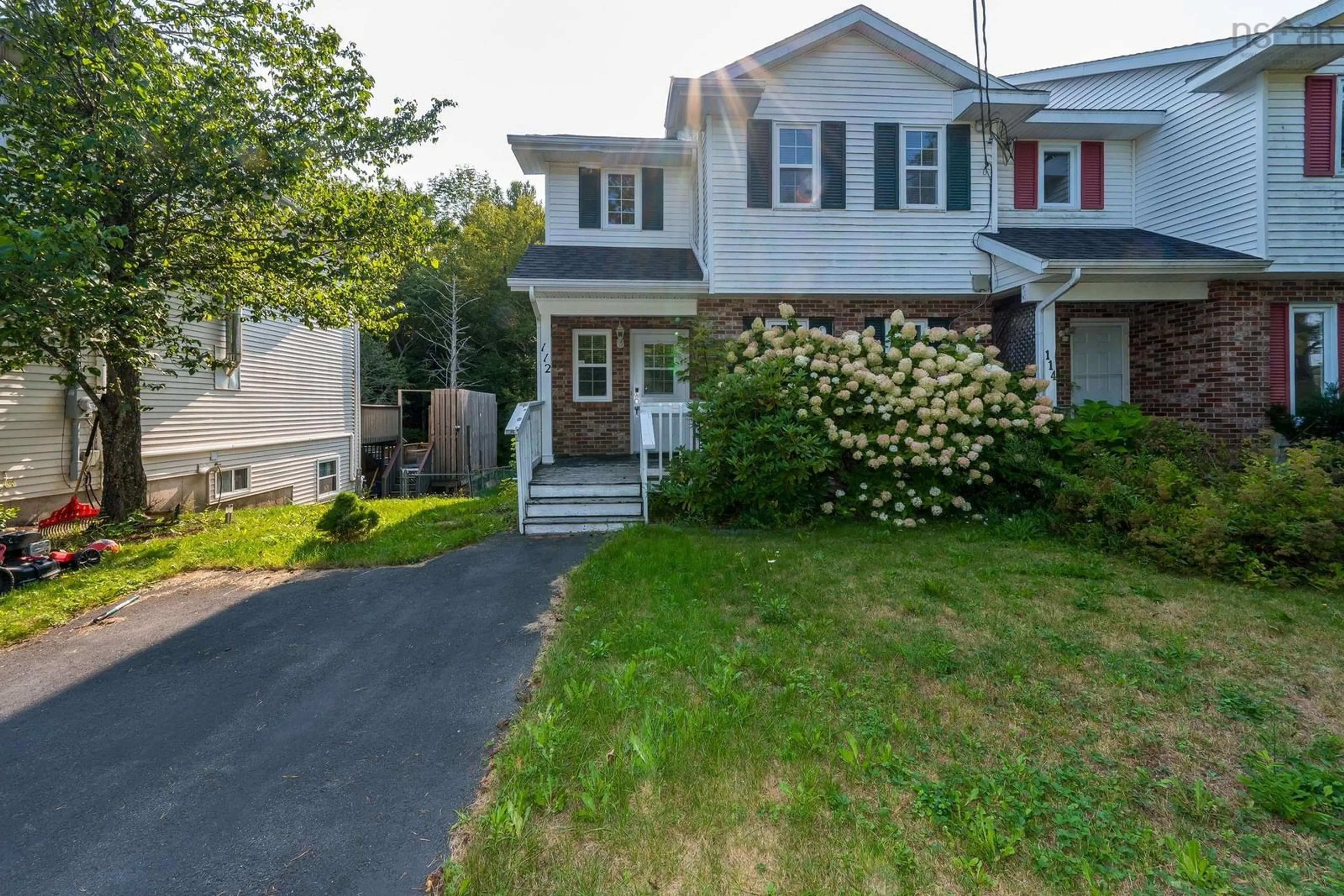 A pic from outside/outdoor area/front of a property/back of a property/a pic from drone, street for 112 Bruce Dr, Lower Sackville Nova Scotia B4C 3V1