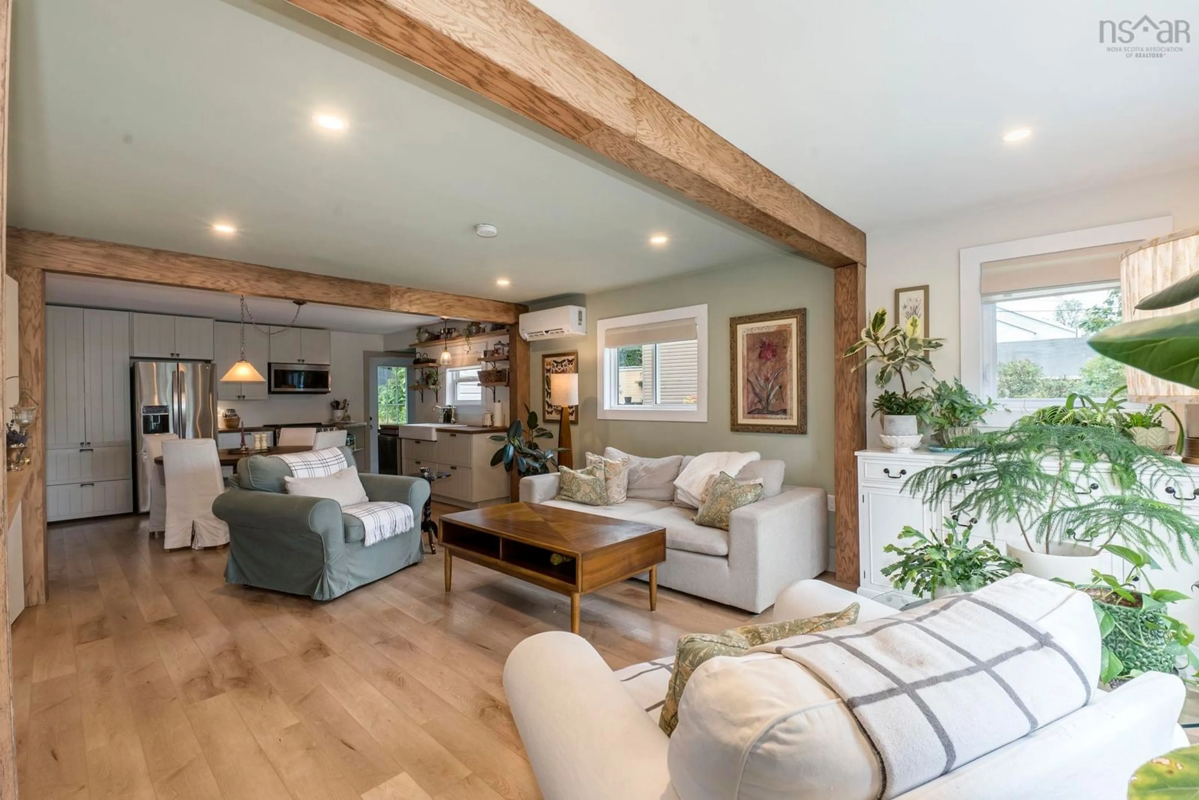 Living room with furniture, wood/laminate floor for 190 Herring Cove Rd, Halifax Nova Scotia B3P 1K7