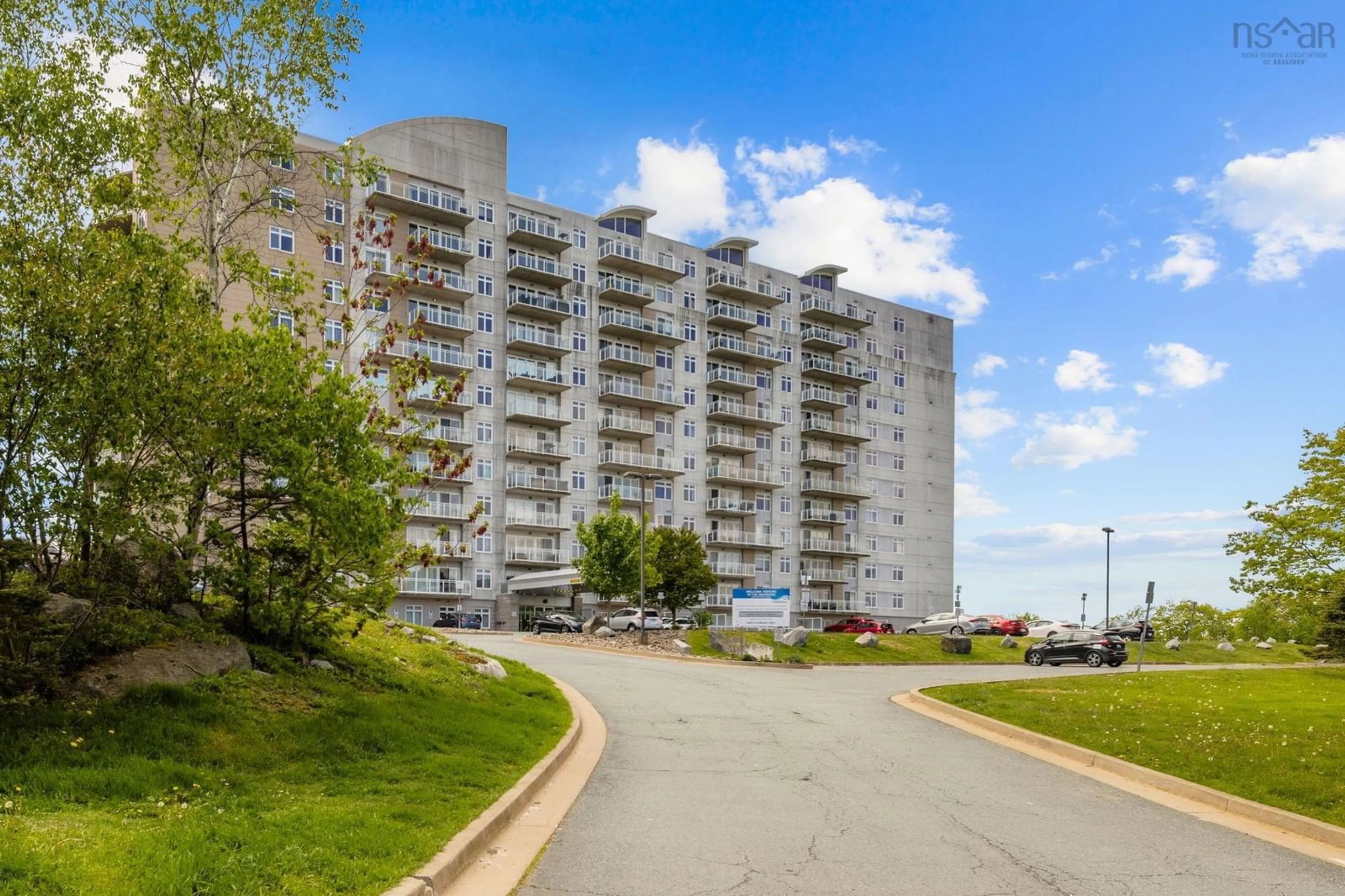 Patio, water/lake/river/ocean view for 60 Walter Havill Dr #704, Halifax Nova Scotia B3N 0A9