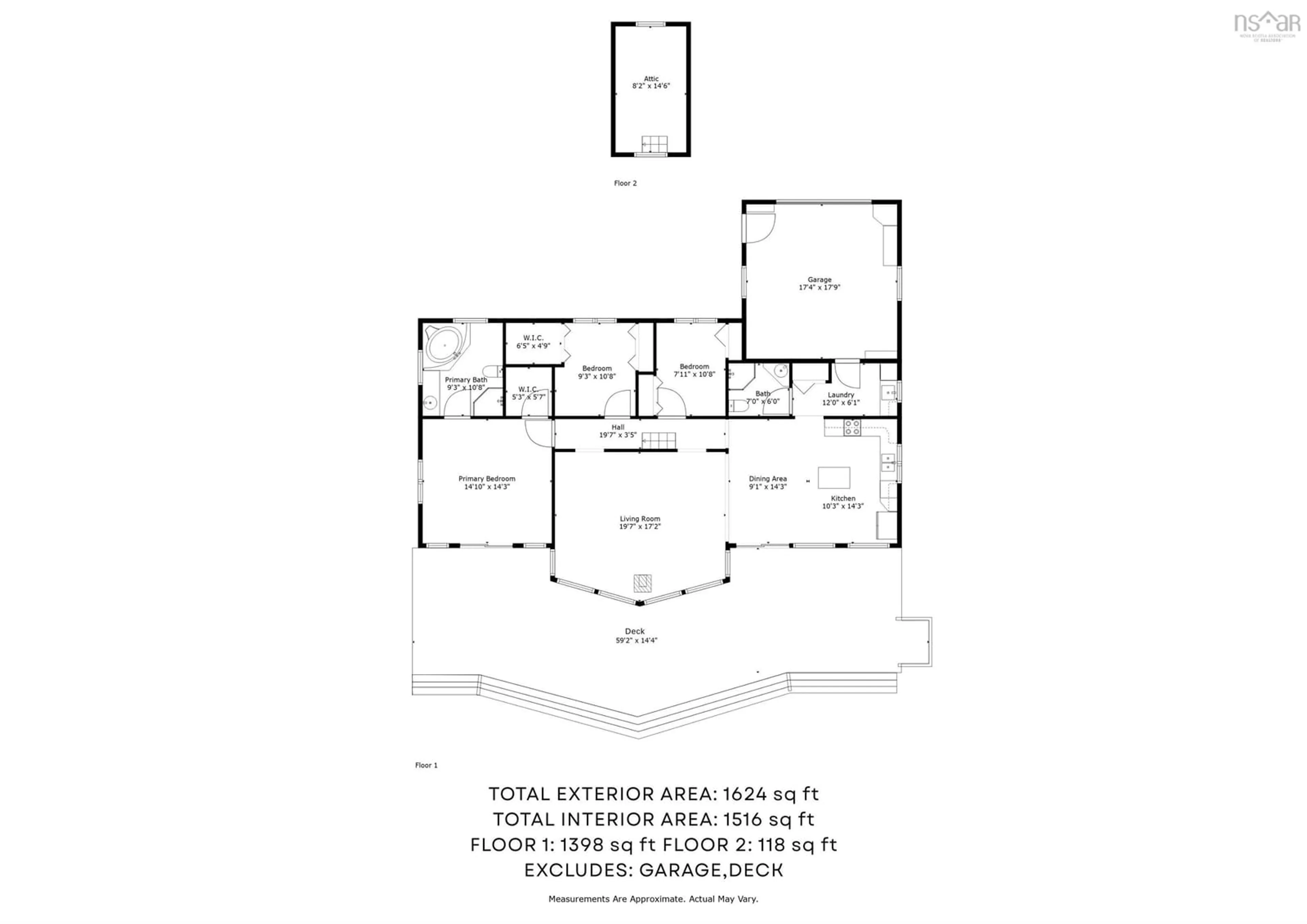 Floor plan for 128 Davison Mill Road, Hastings Nova Scotia B0R 1H0