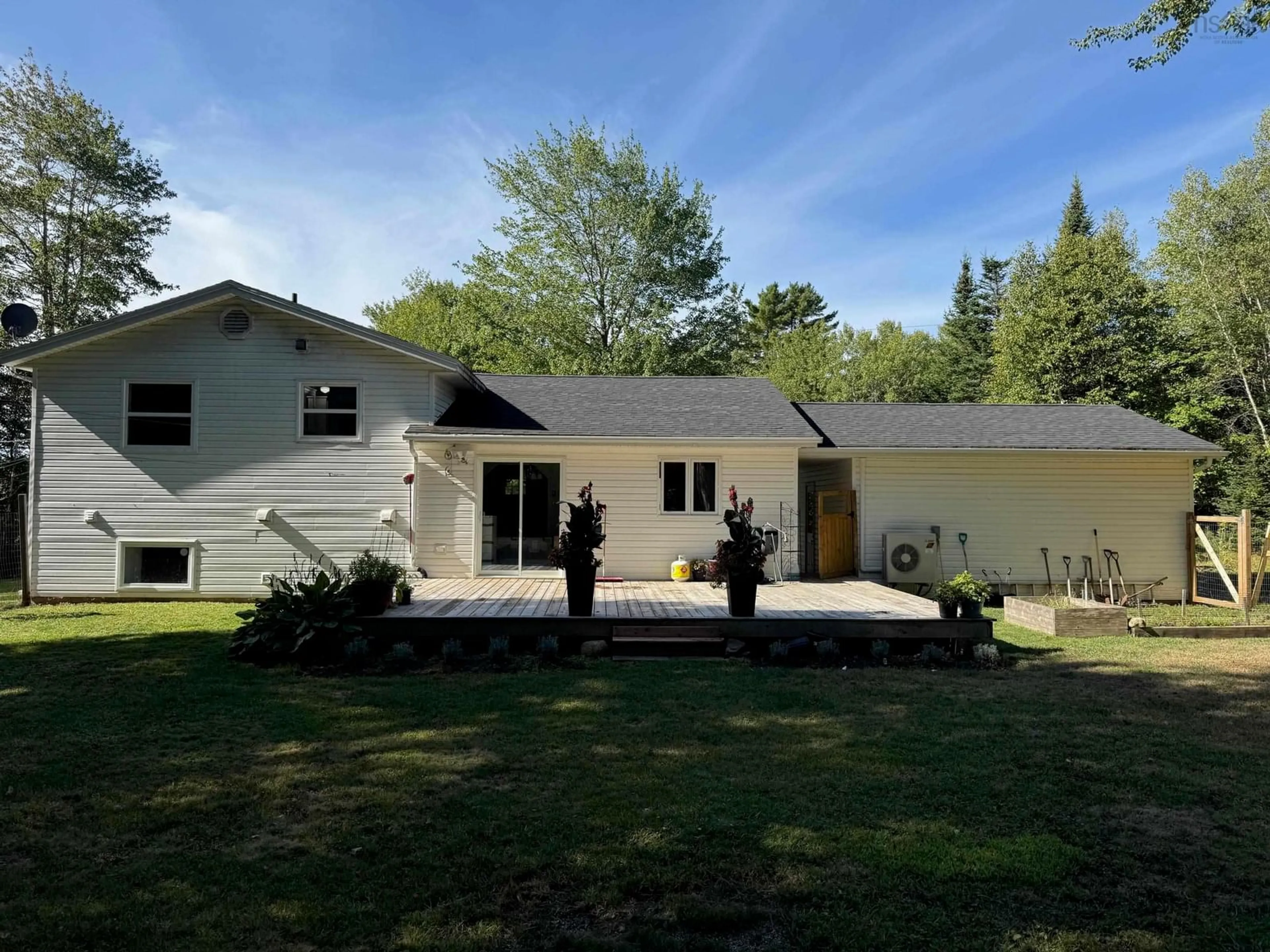 A pic from outside/outdoor area/front of a property/back of a property/a pic from drone, unknown for 30 Jessie Lane, Pine Grove Nova Scotia B0J 1E0
