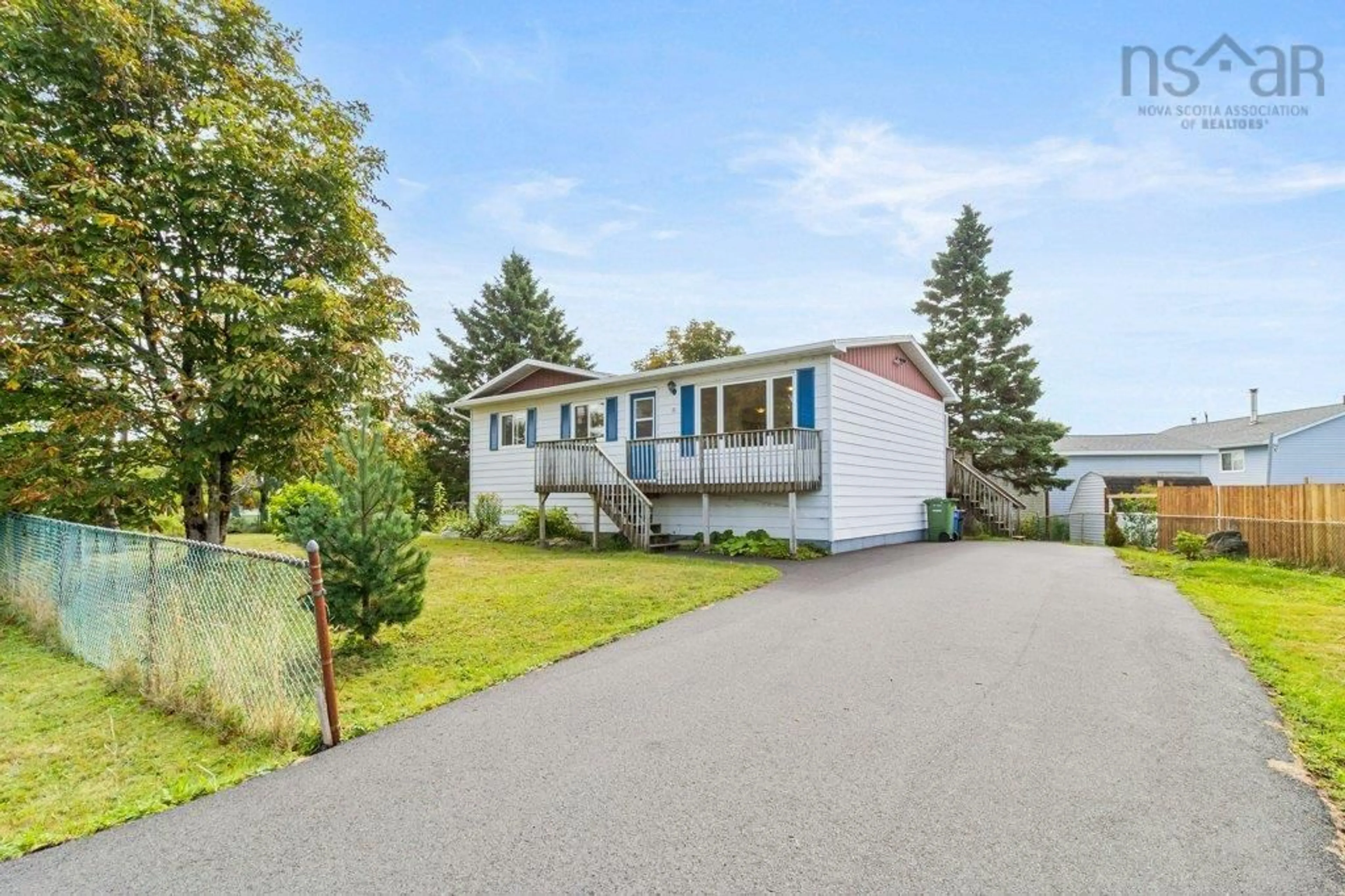 Home with vinyl exterior material, street for 83 Redoubt Way, Eastern Passage Nova Scotia B3G 1E7