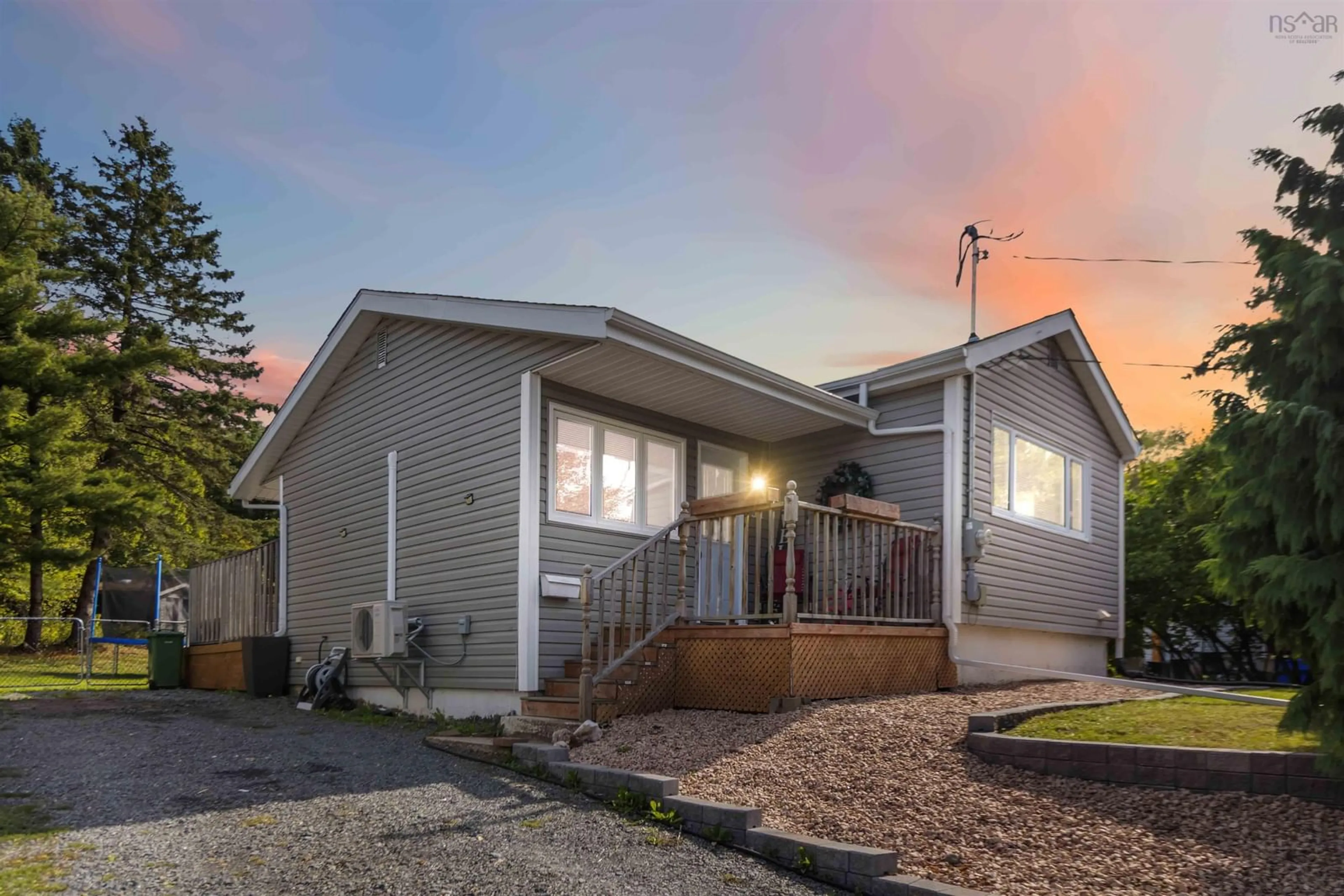 Home with vinyl exterior material, street for 51 Hillside Ave, Lower Sackville Nova Scotia B4C 1W6