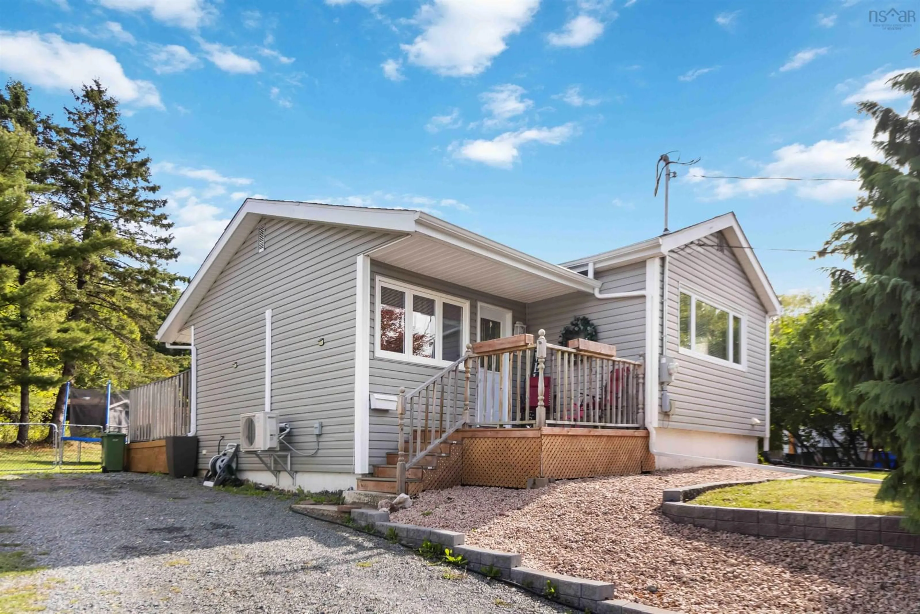 Home with vinyl exterior material, street for 51 Hillside Ave, Lower Sackville Nova Scotia B4C 1W6