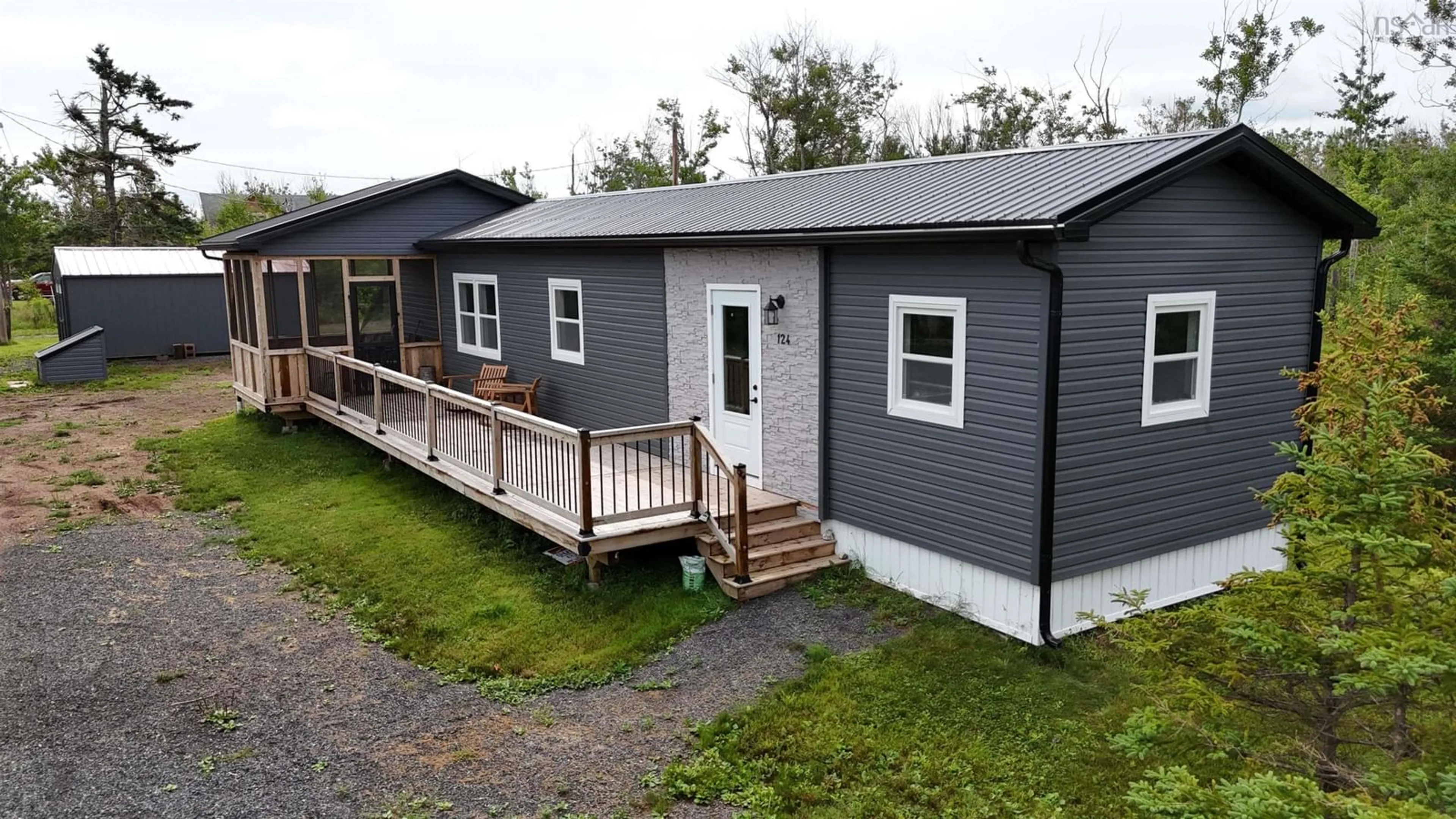 Home with vinyl exterior material, unknown for 124 & 115 Red Cliff Dr, Seafoam Nova Scotia B0K 1N0