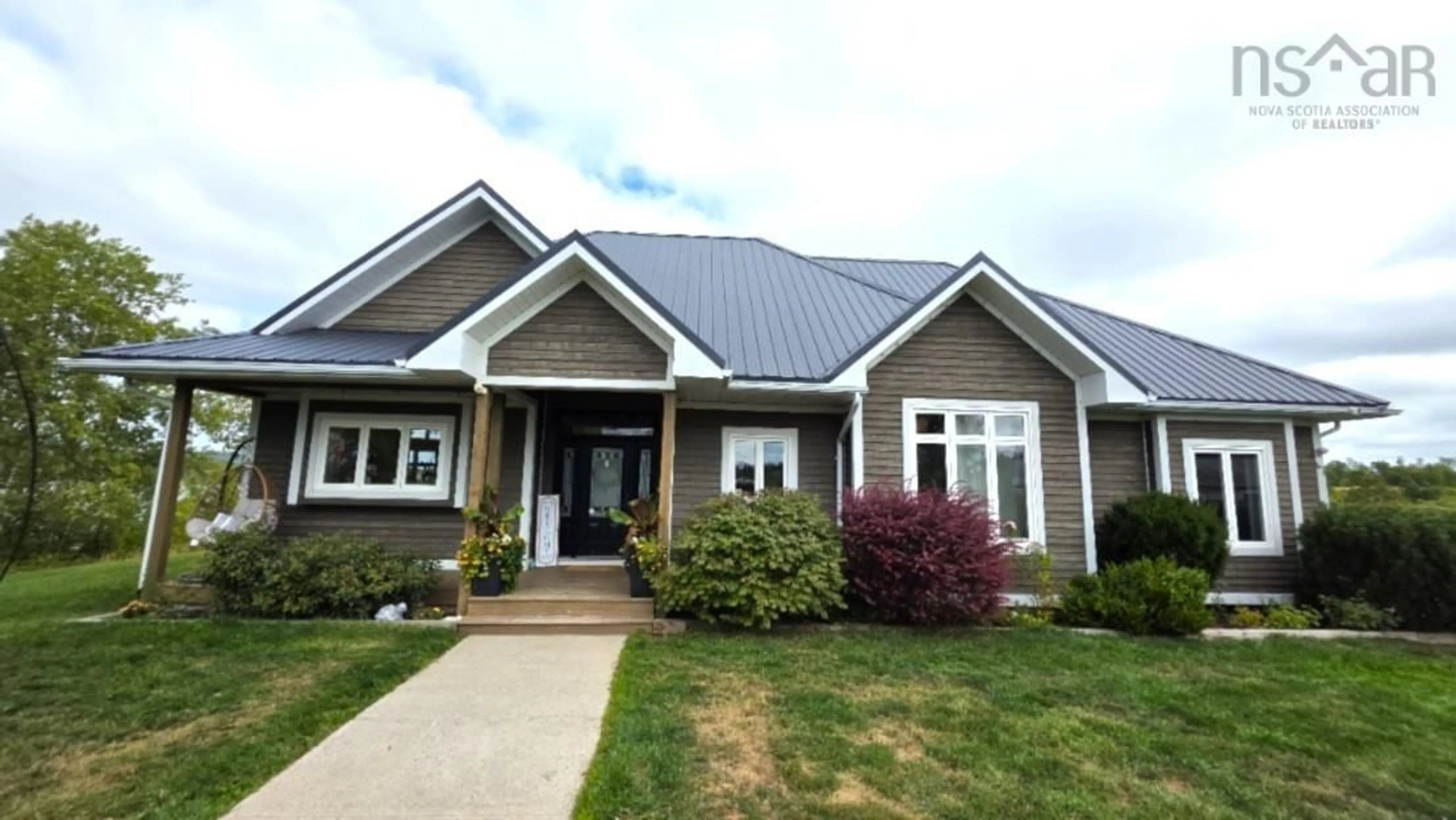 Home with vinyl exterior material, street for 62 Douglas Lane, Williams Point Nova Scotia B2G 0B4