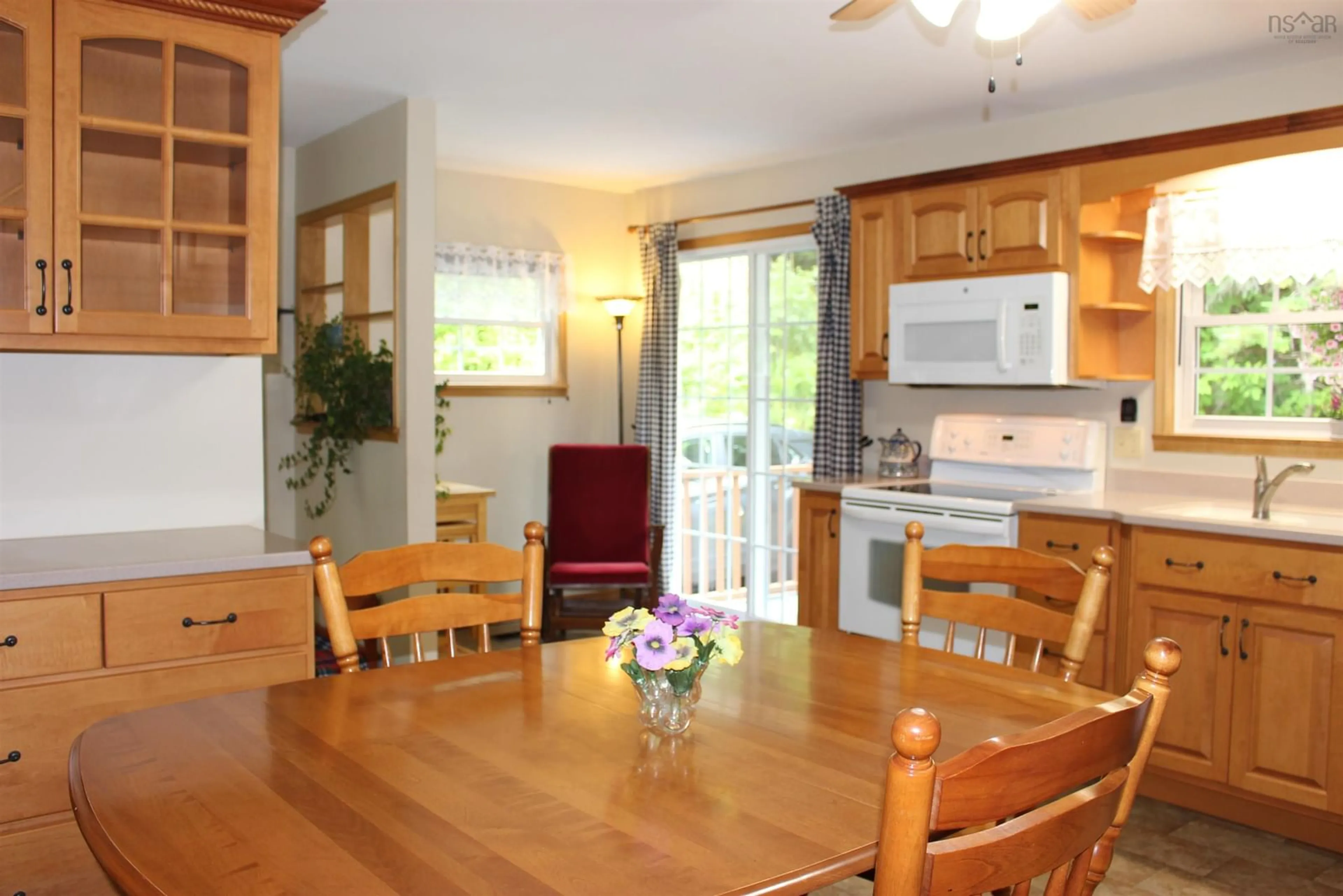 Dining room, wood/laminate floor for 6479 Wentworth Collingwood Rd, Wentworth Nova Scotia B0M 1Z0