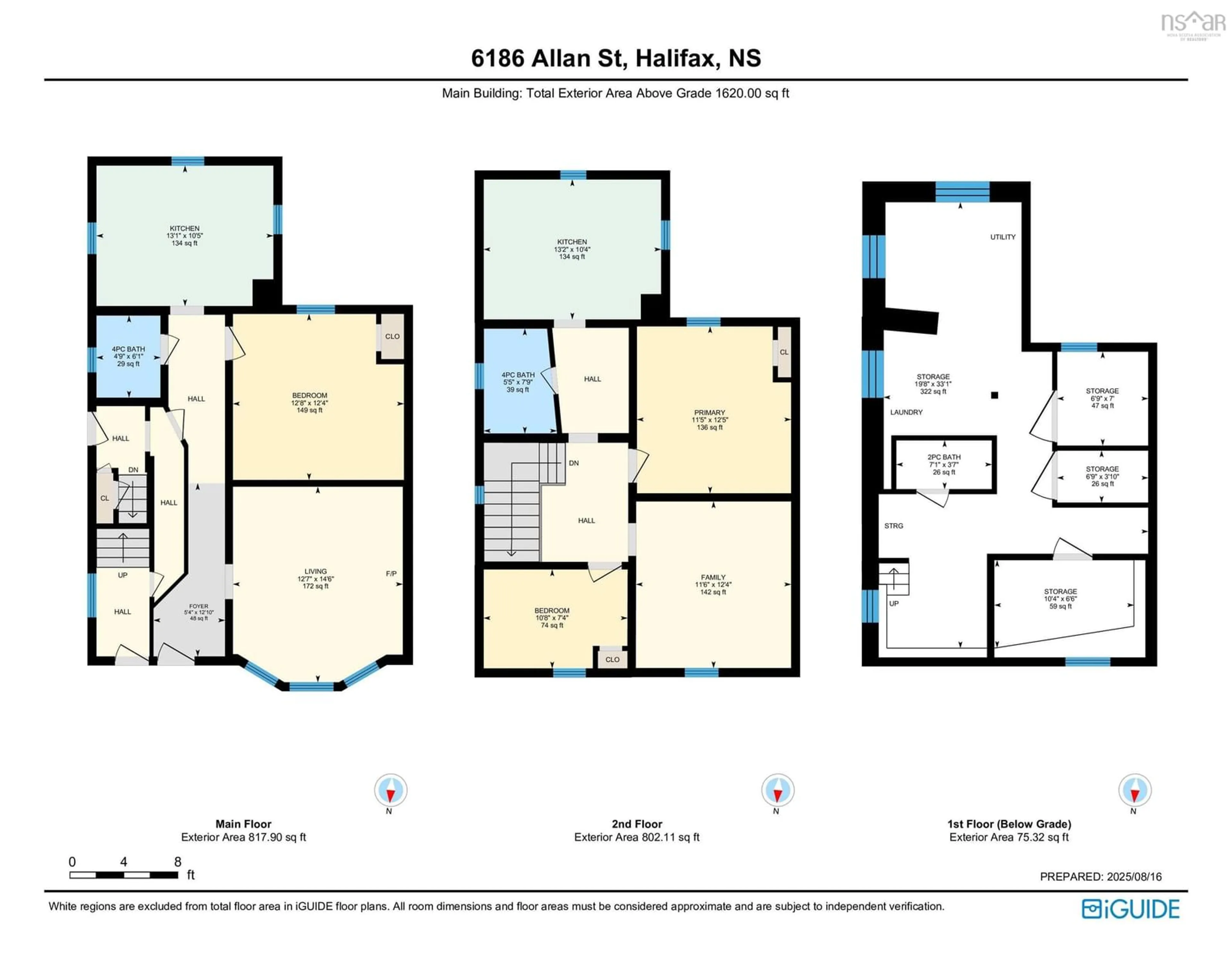 Floor plan for 6186/88 Allan St, Halifax Nova Scotia B3L 1G6