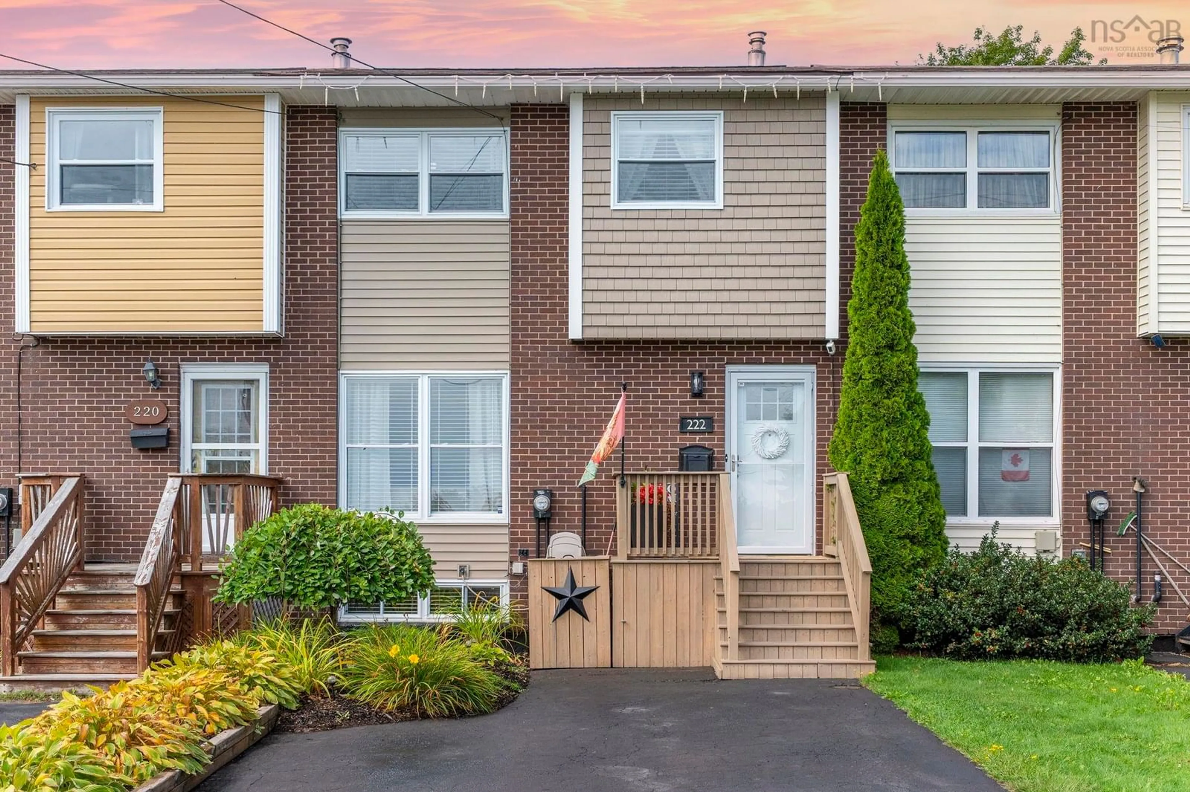 Home with vinyl exterior material, street for 222 Flying Cloud Dr, Dartmouth Nova Scotia B2W 4T6