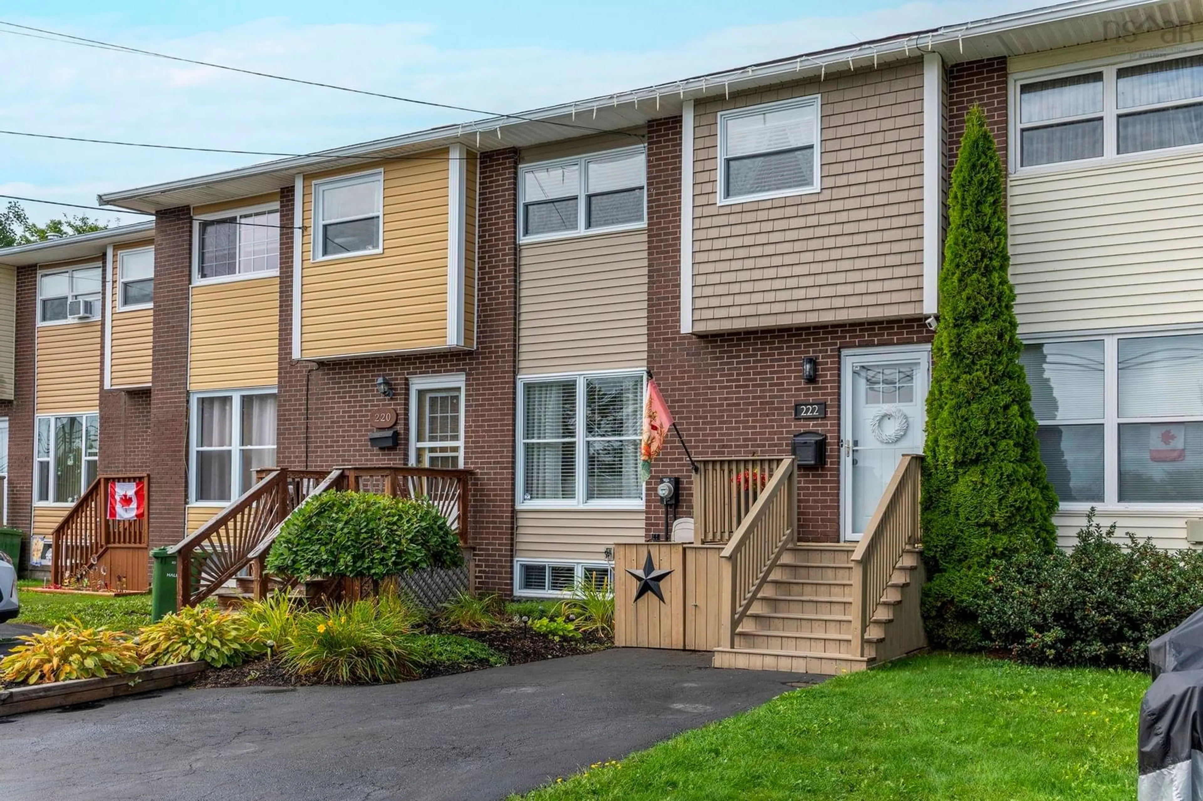 Home with vinyl exterior material, street for 222 Flying Cloud Dr, Dartmouth Nova Scotia B2W 4T6