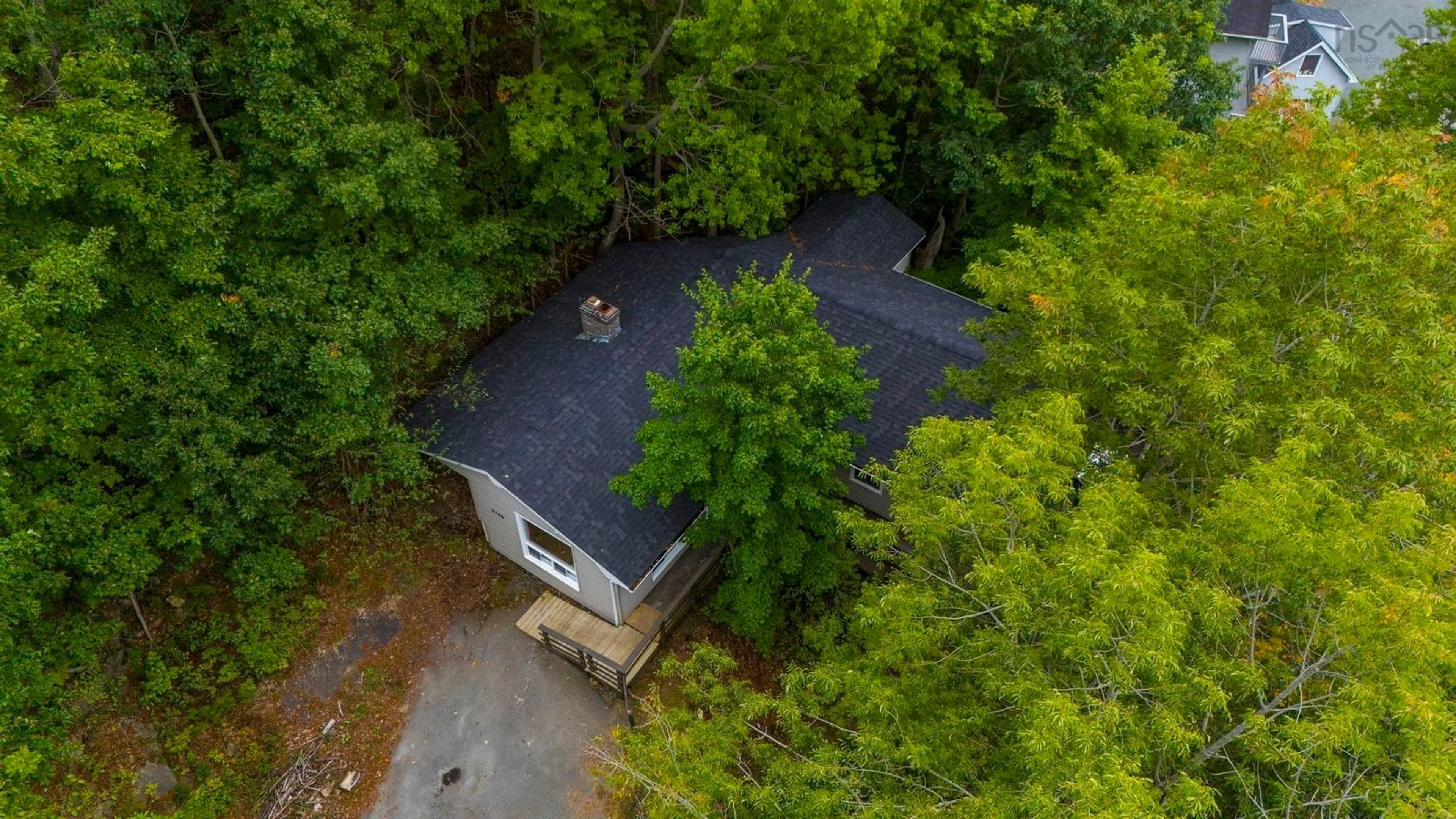 A pic from outside/outdoor area/front of a property/back of a property/a pic from drone, forest/trees view for 2766 Highway 2, Waverley Nova Scotia B2R 1T2