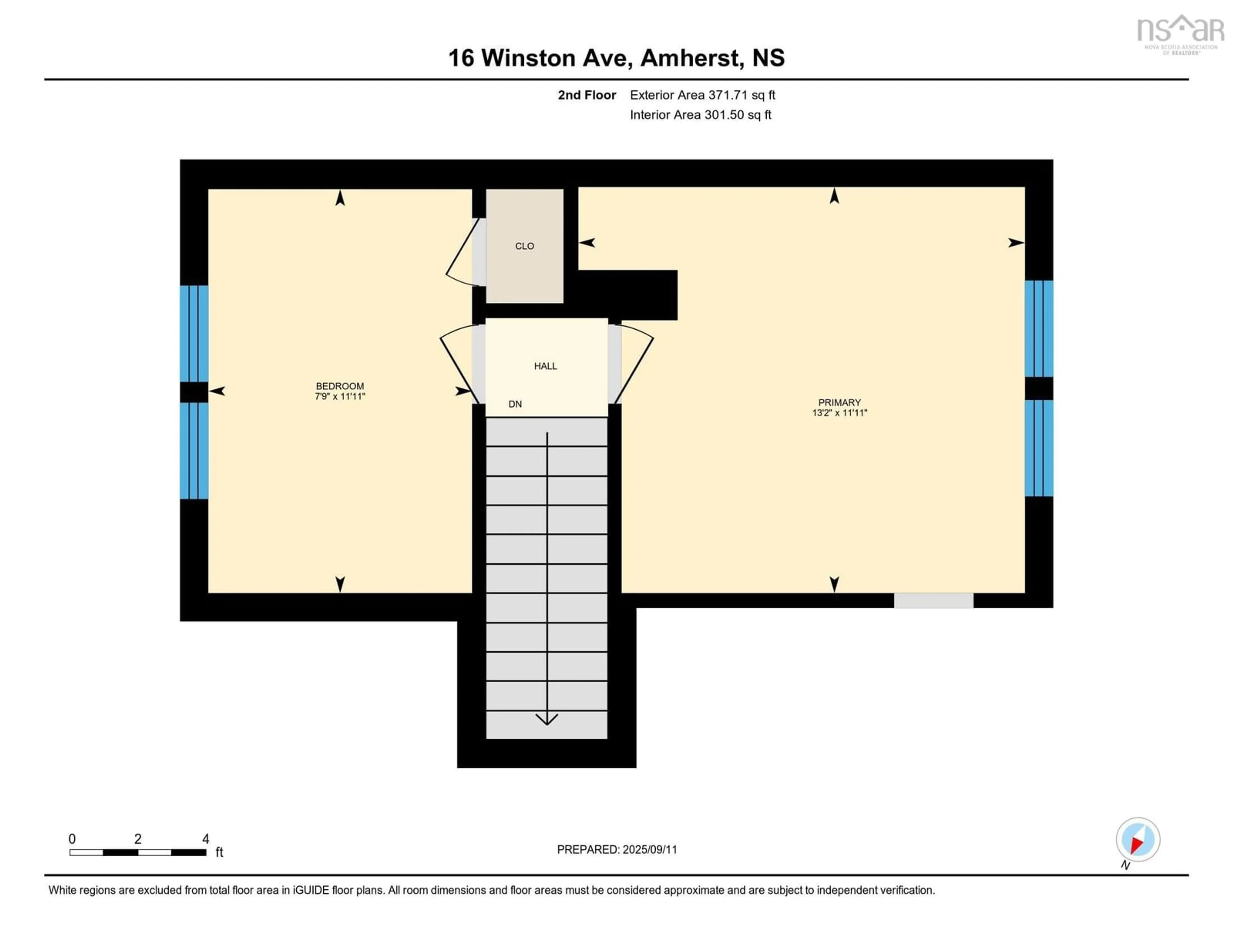Floor plan for 16 Winston Ave, Amherst Nova Scotia B4H 1K5