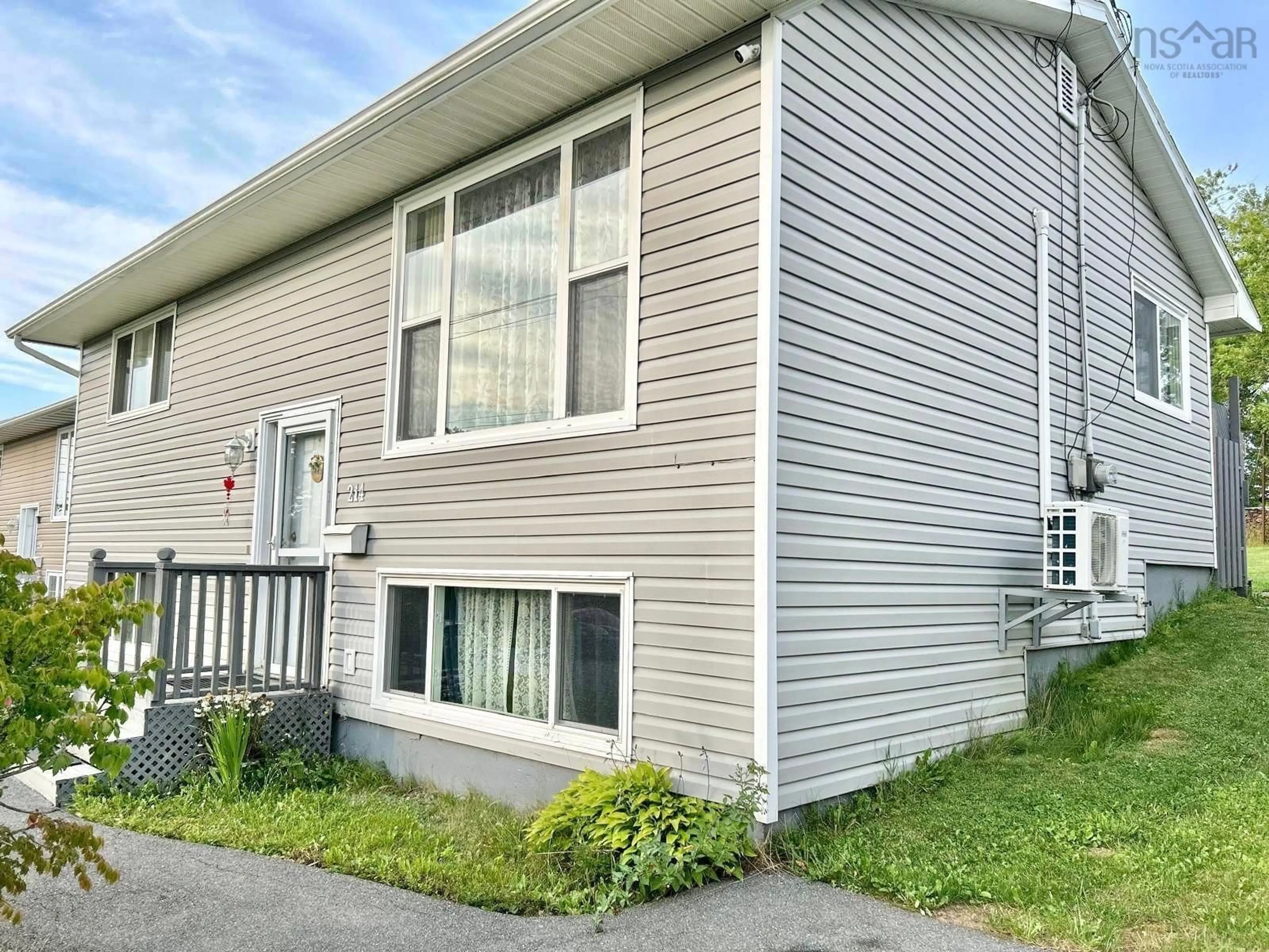 Home with vinyl exterior material, street for 214 Arklow Dr, Dartmouth Nova Scotia B2W 4R6