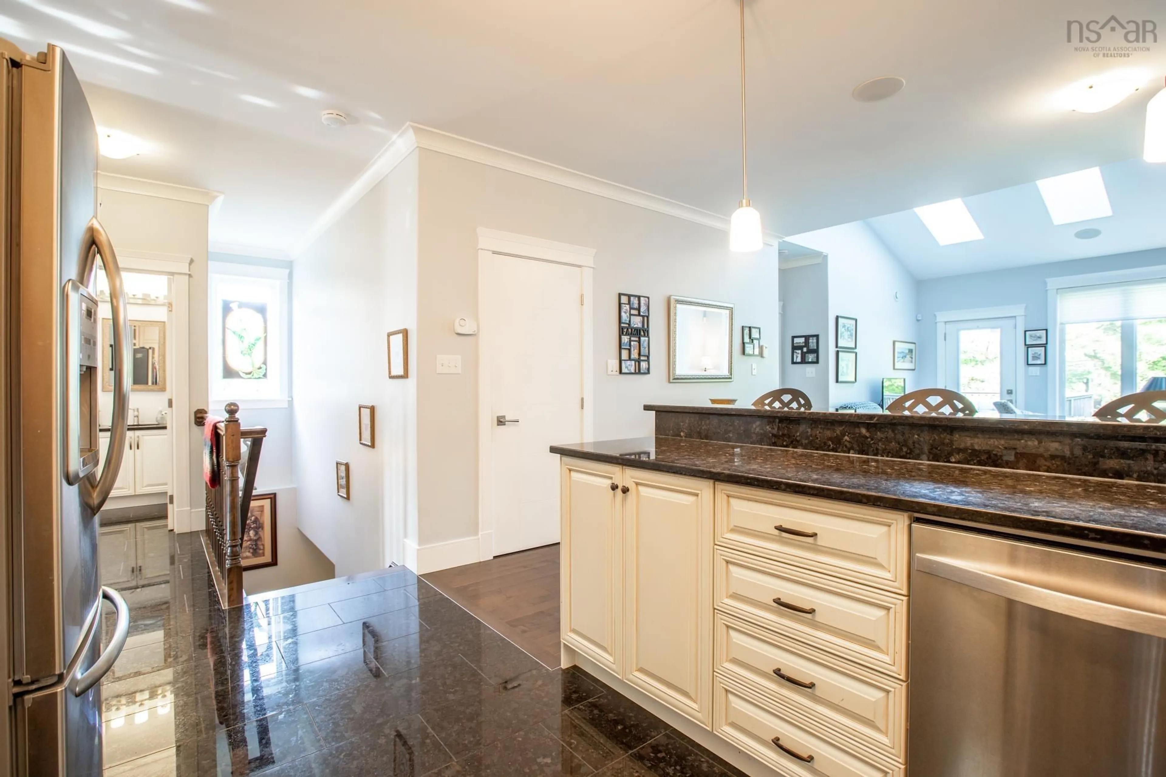 Open concept kitchen, ceramic/tile floor for 34 Fairwinds Pl, Bedford Nova Scotia B4A 0H7