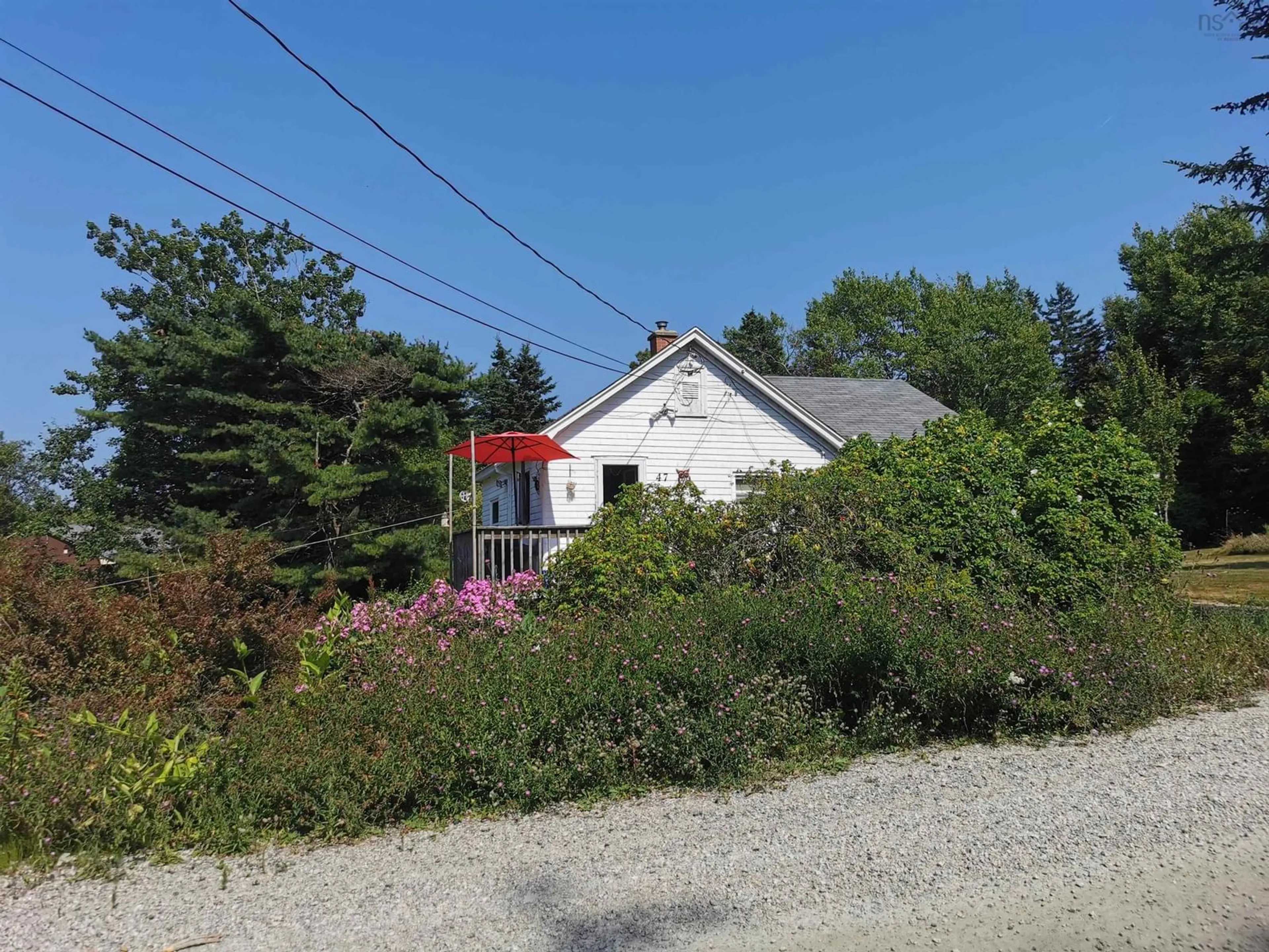 A pic from outside/outdoor area/front of a property/back of a property/a pic from drone, street for 47 Ollies Loop Loop, Hackett's Cove Nova Scotia B3Z 3L9