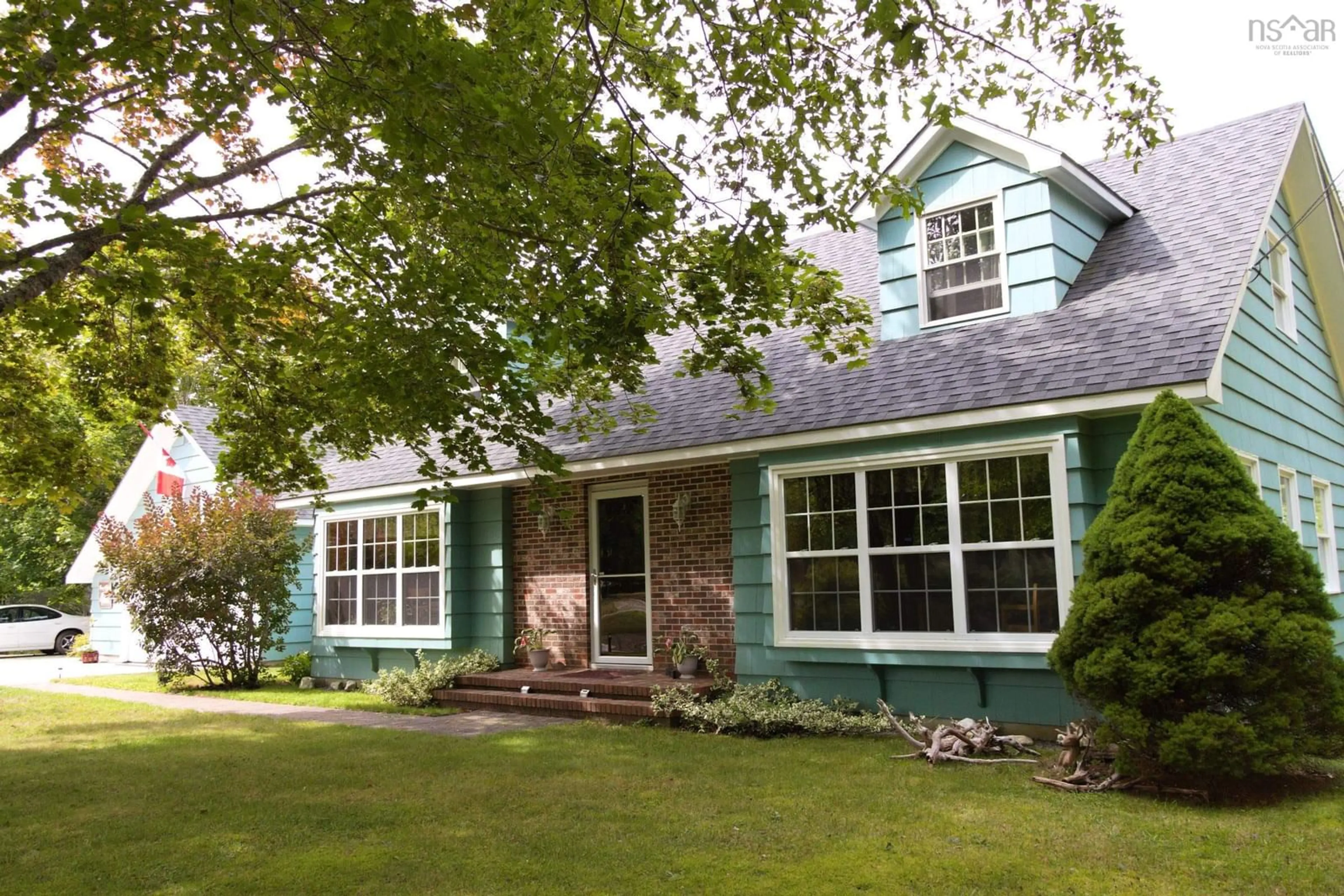 Home with vinyl exterior material, street for 257 Lake John Rd, Jordan Falls Nova Scotia B0T 1J0