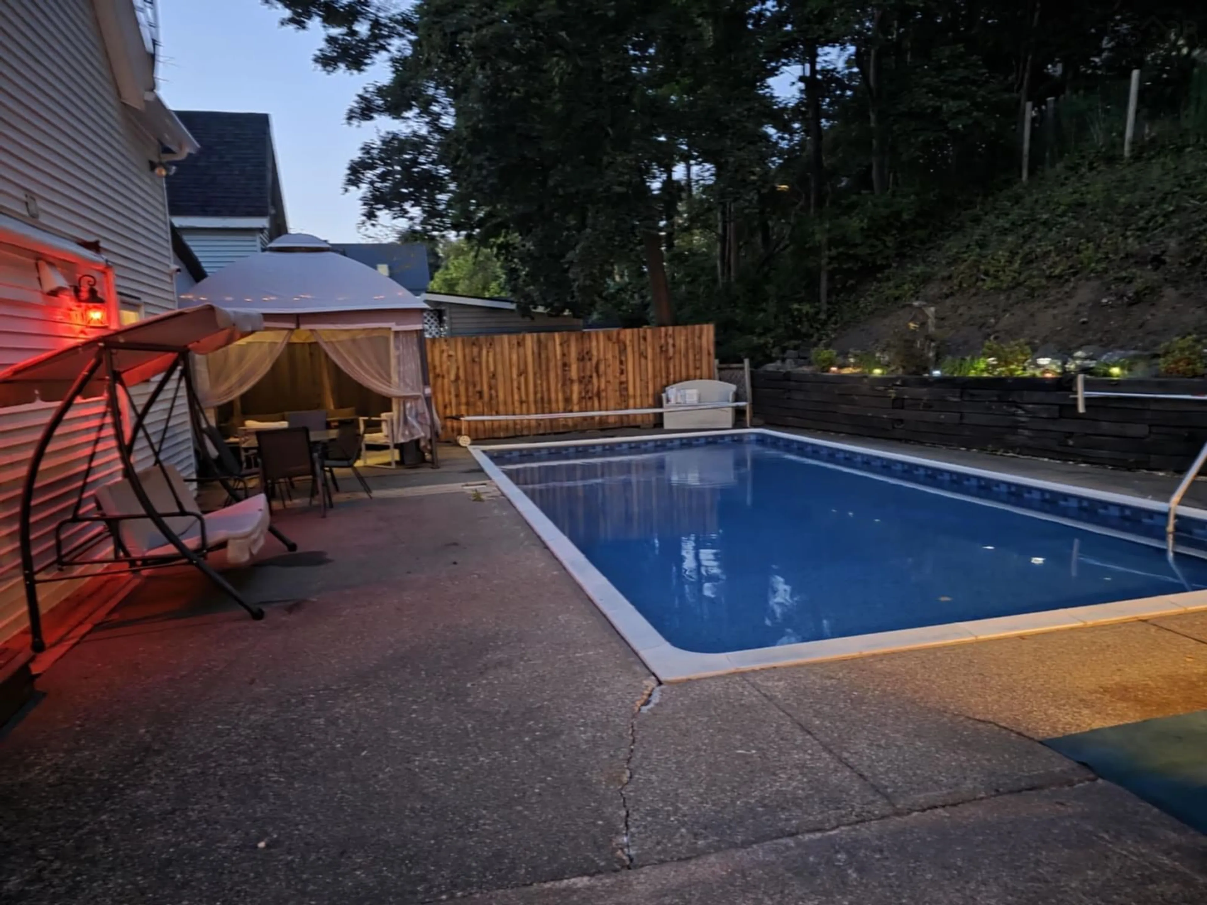 Pool for 284 North Provost St, New Glasgow Nova Scotia B2H 2P1