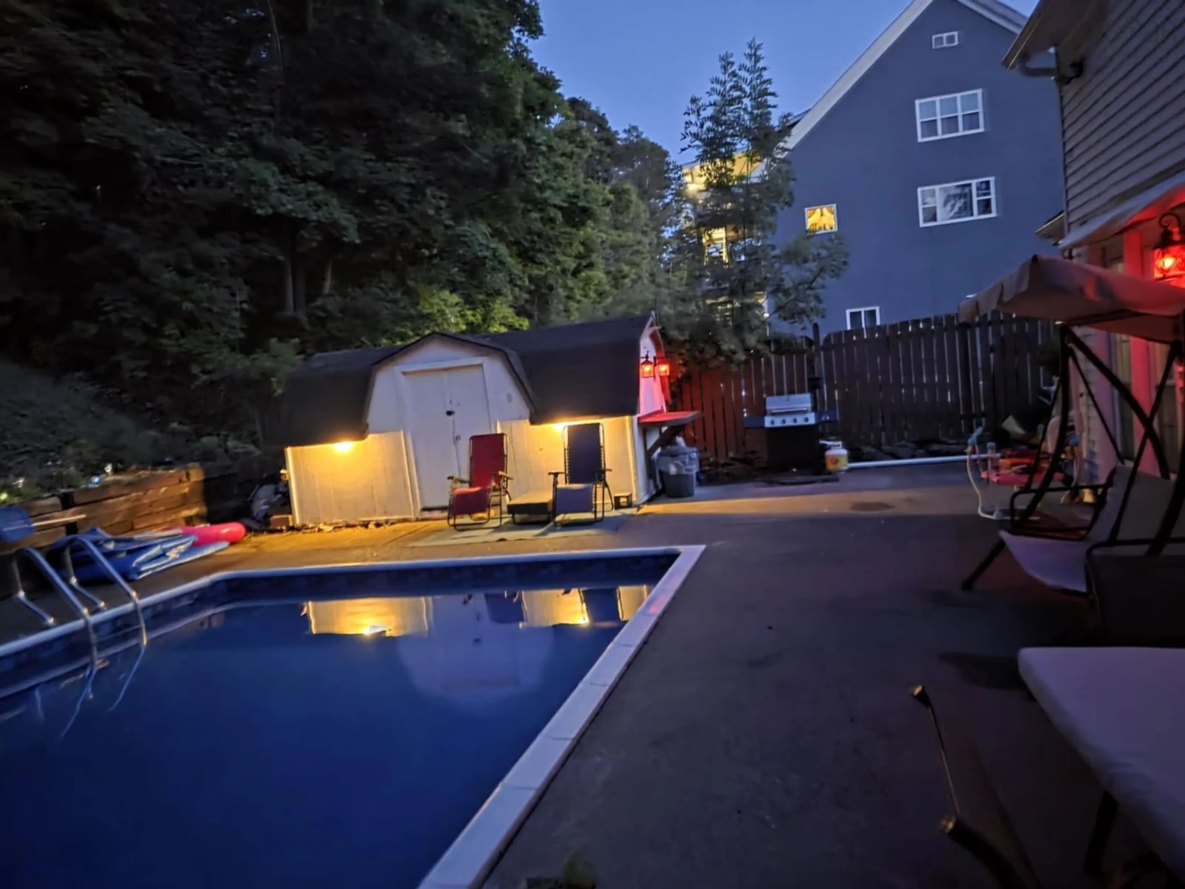 Pool for 284 North Provost St, New Glasgow Nova Scotia B2H 2P1