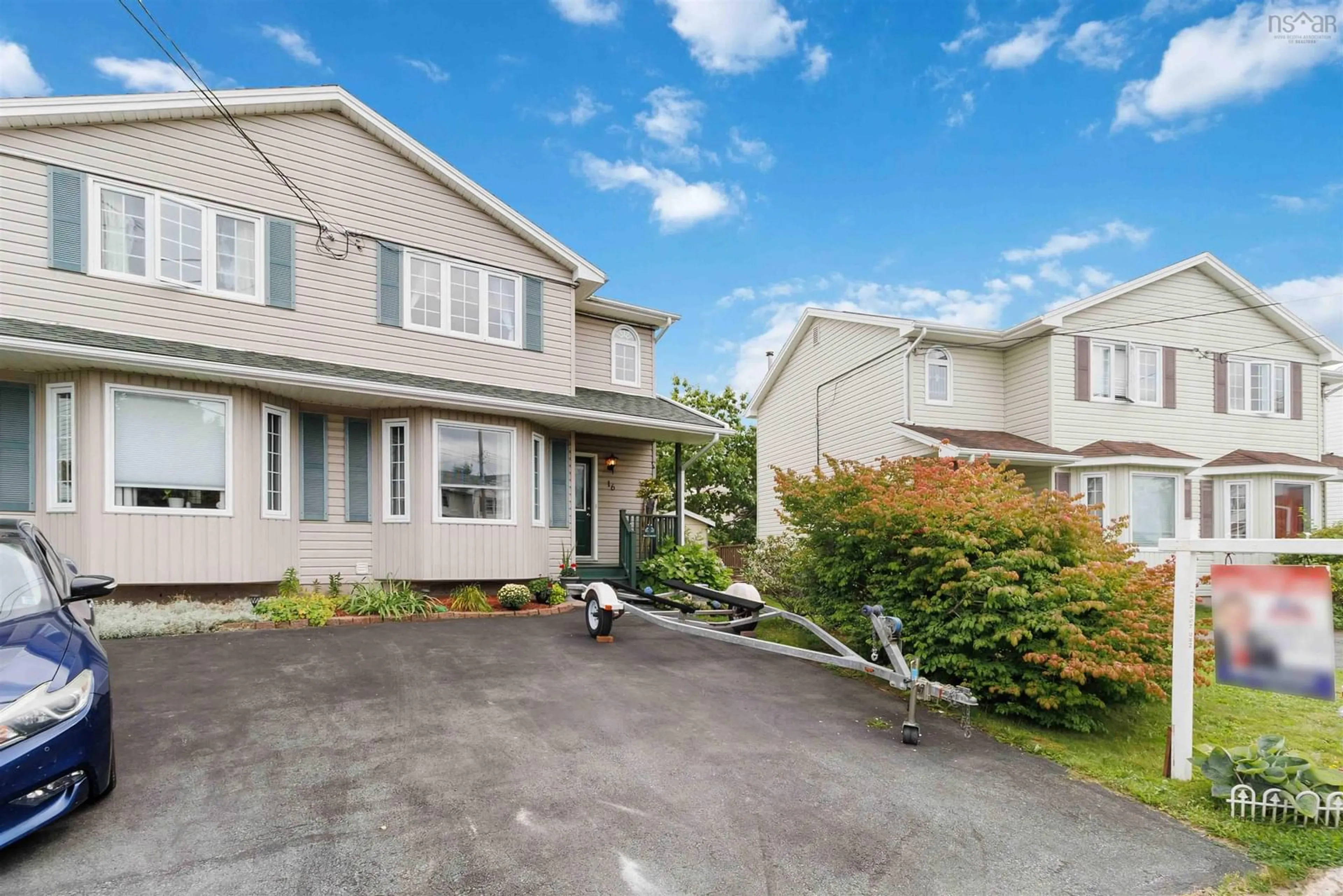 A pic from outside/outdoor area/front of a property/back of a property/a pic from drone, street for 16 Geovex Crt, Dartmouth Nova Scotia B2X 3T1