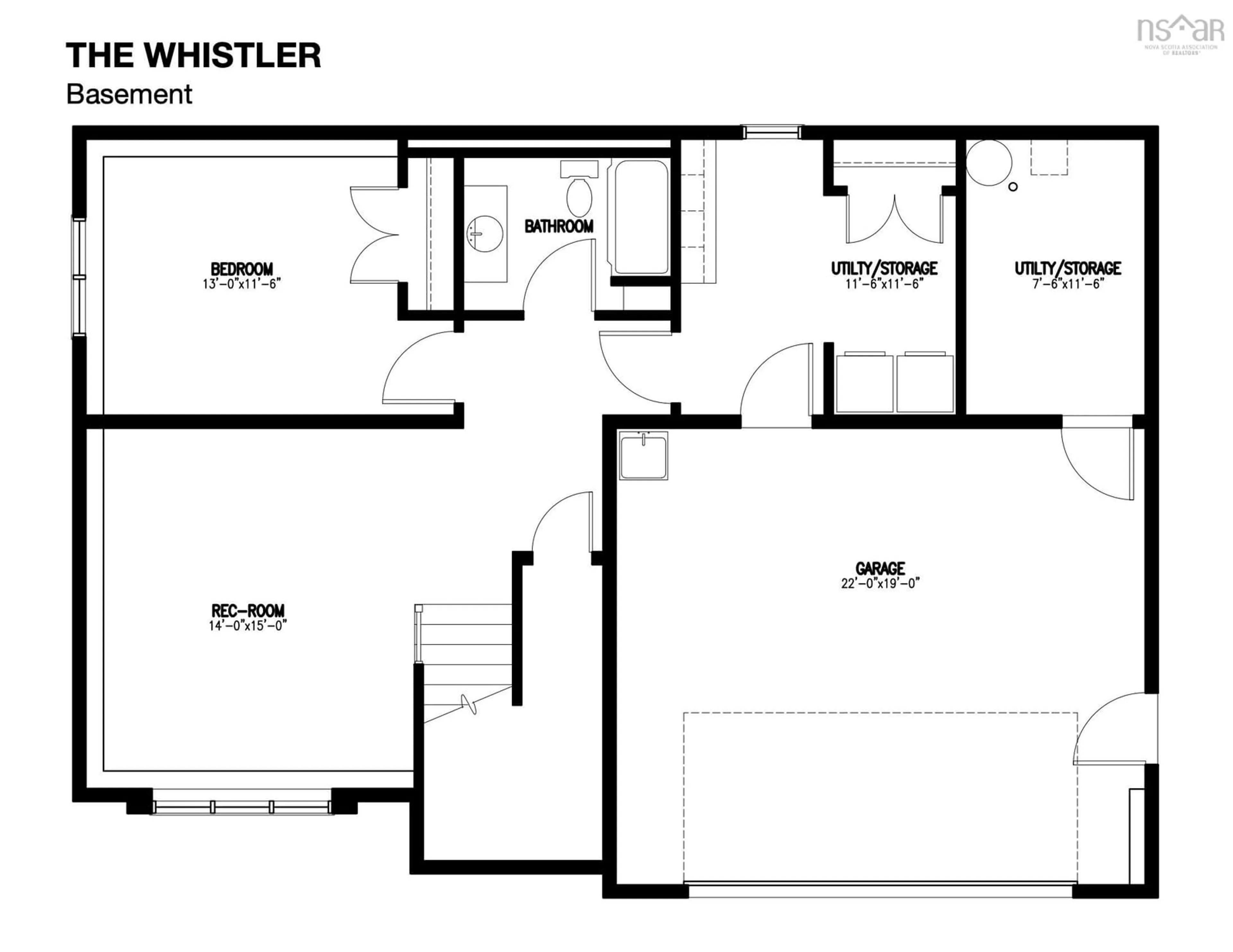 Floor plan for 451 Orchid Crt #LOT 5127, Middle Sackville Nova Scotia B4E 0W8