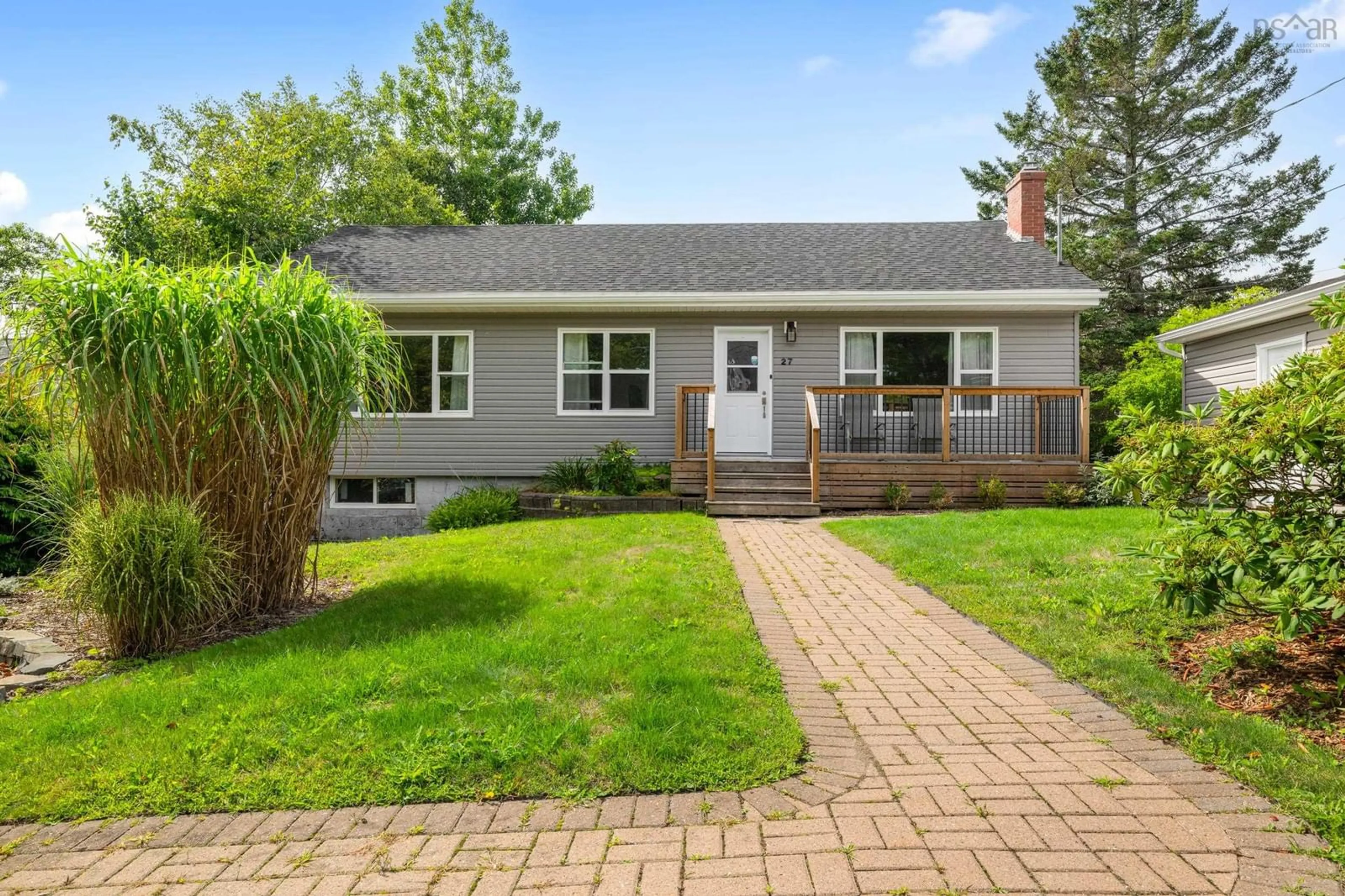 Home with vinyl exterior material, street for 27 Fleming Dr, Halifax Nova Scotia B3P 1A8