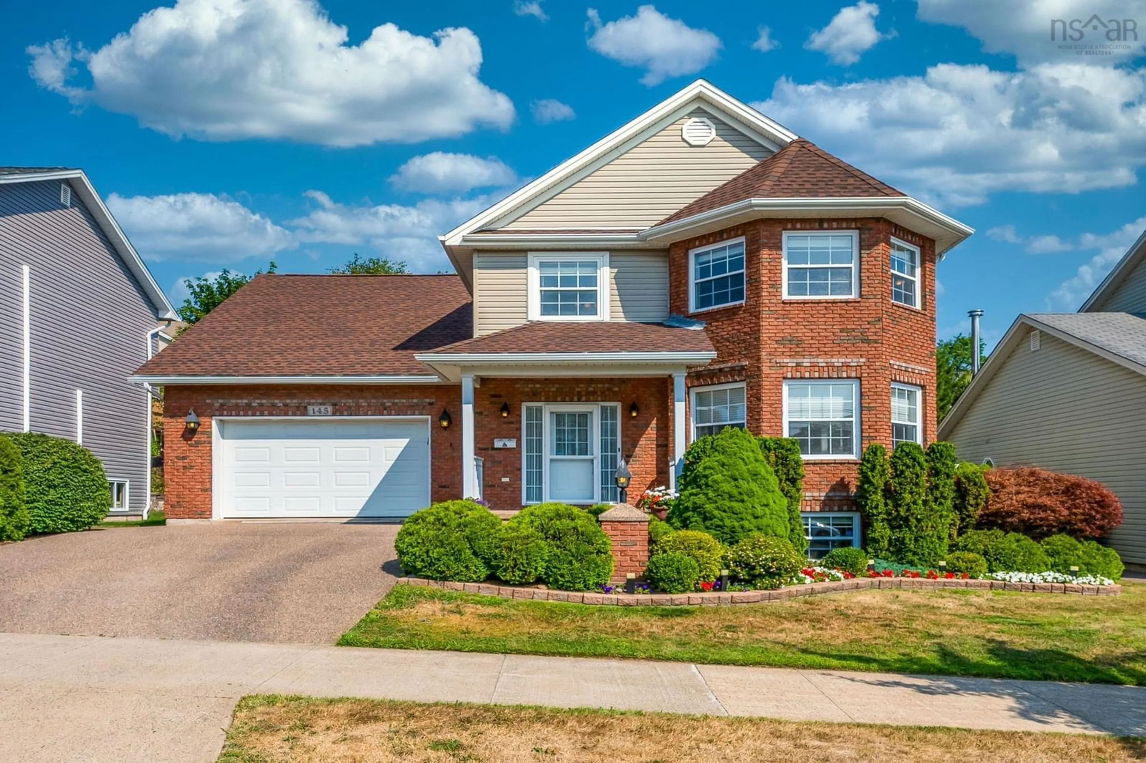 Home with brick exterior material, street for 145 Starboard Dr, Halifax Nova Scotia B3M 4T4