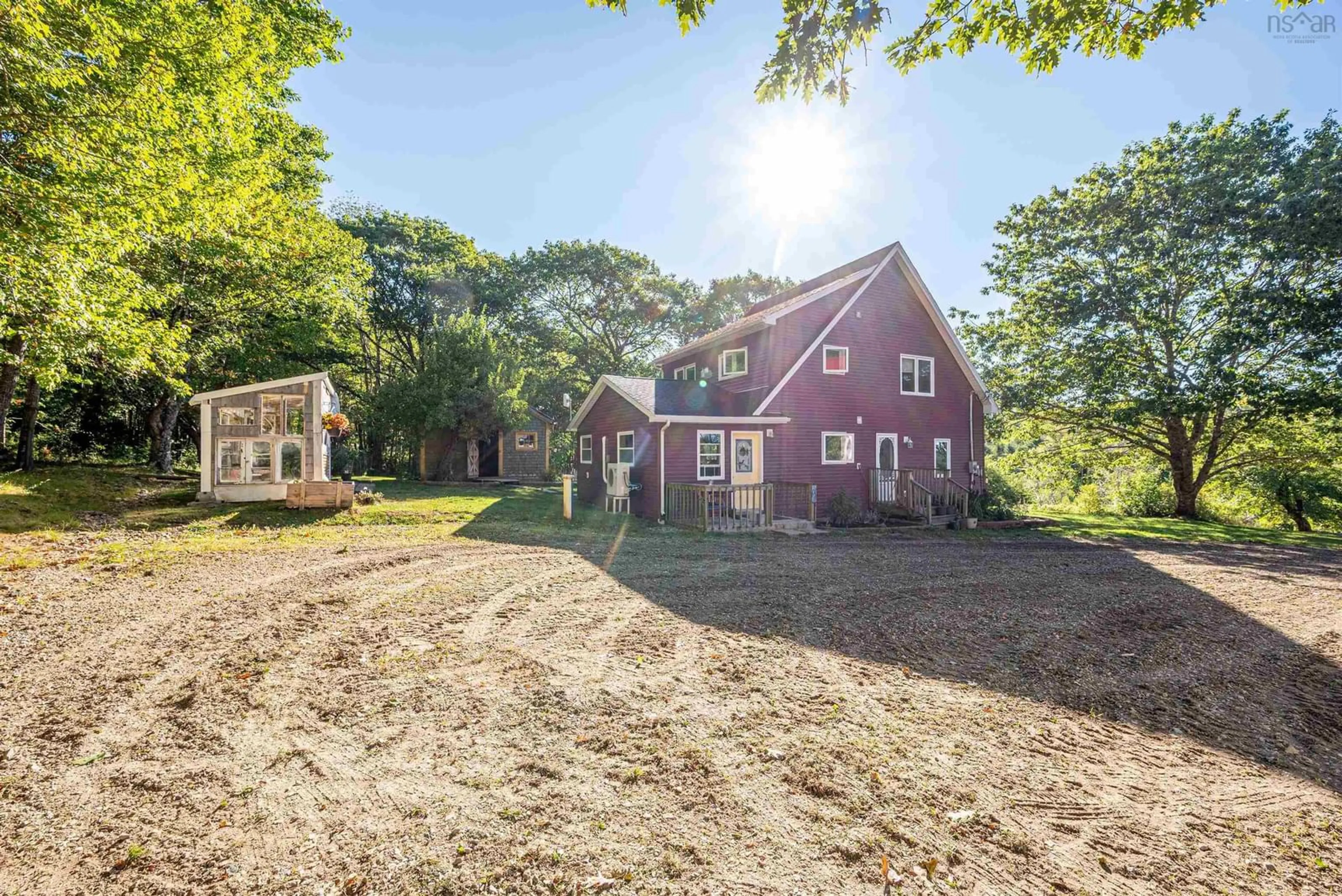 A pic from outside/outdoor area/front of a property/back of a property/a pic from drone, unknown for 163 Hogan Rd, Upper Vaughan Nova Scotia B0N 2T0