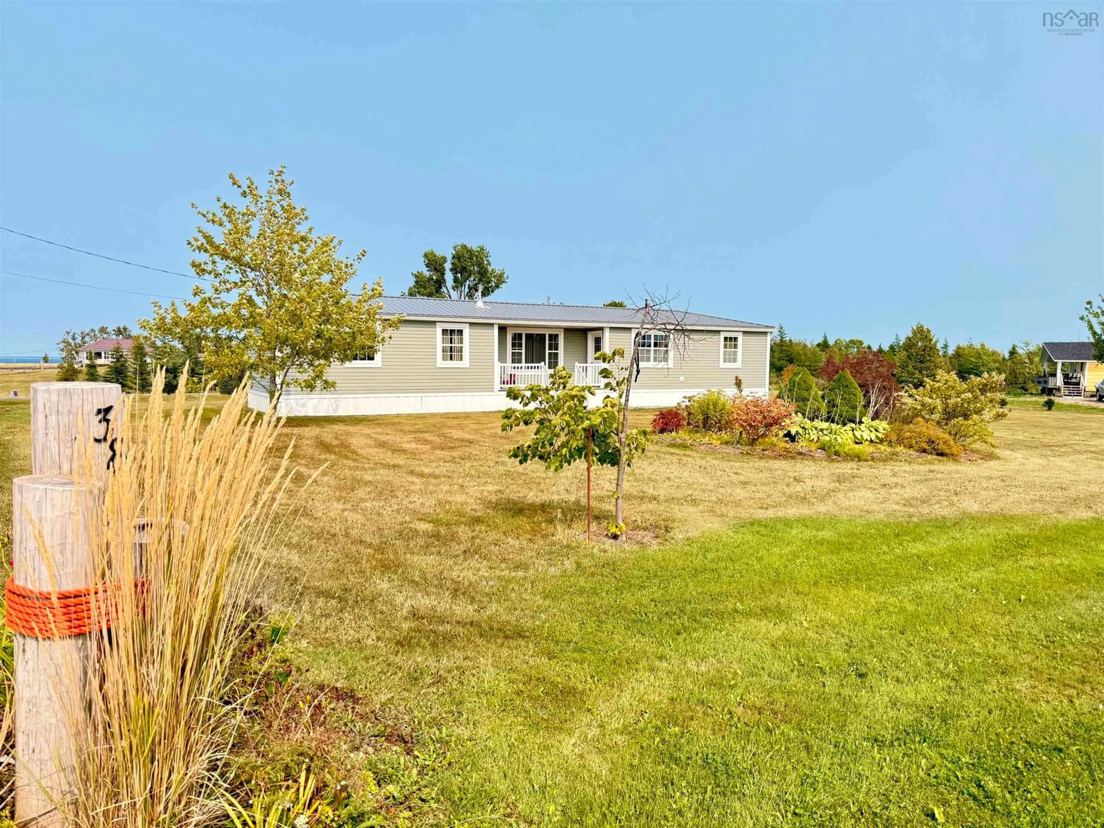 A pic from outside/outdoor area/front of a property/back of a property/a pic from drone, water/lake/river/ocean view for 38 Lillians Way, Waterside Nova Scotia B0K 1H0