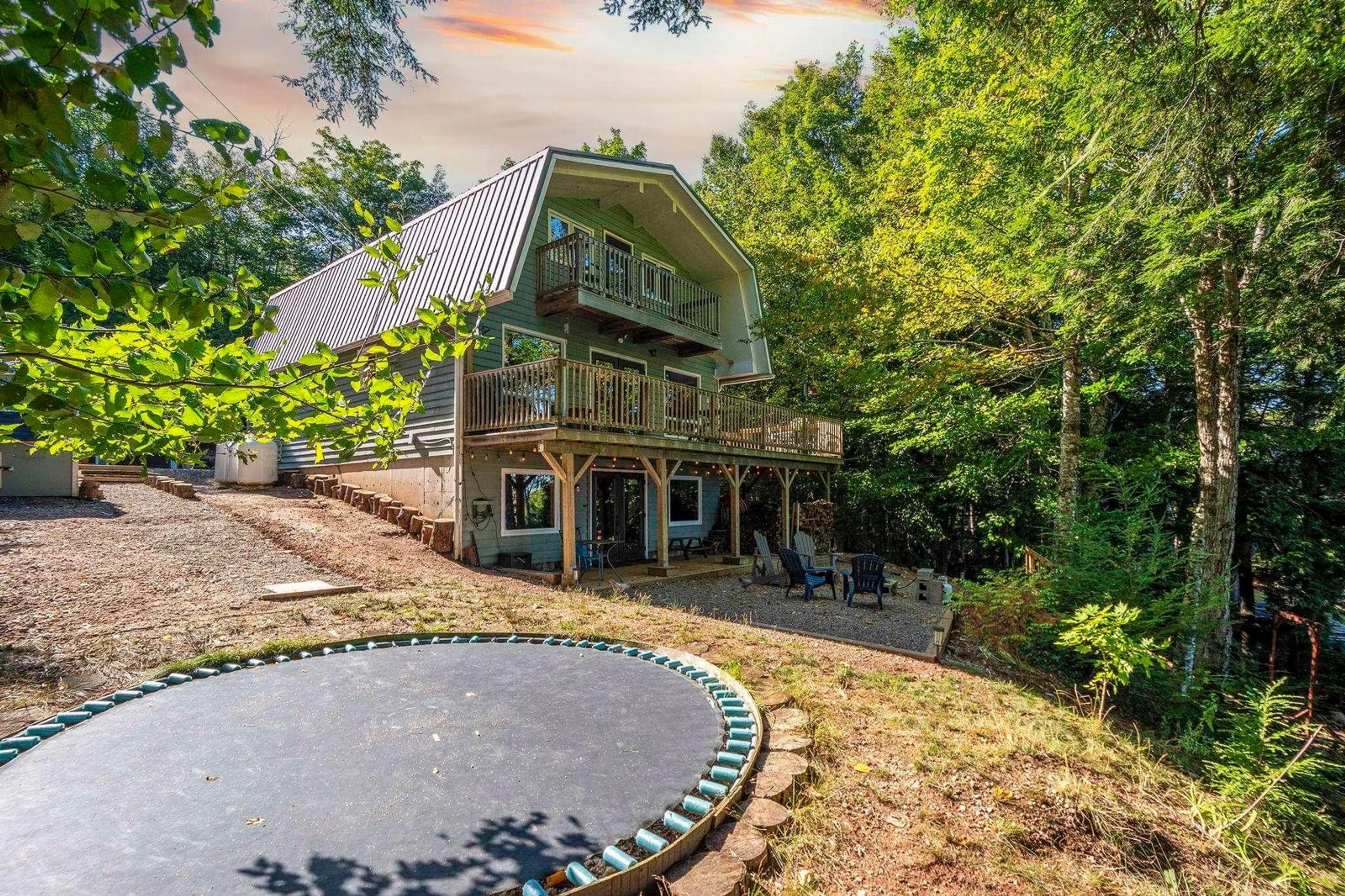 A pic from outside/outdoor area/front of a property/back of a property/a pic from drone, water/lake/river/ocean view for 120 Lakeside Dr, East Dalhousie Nova Scotia B0R 1H0