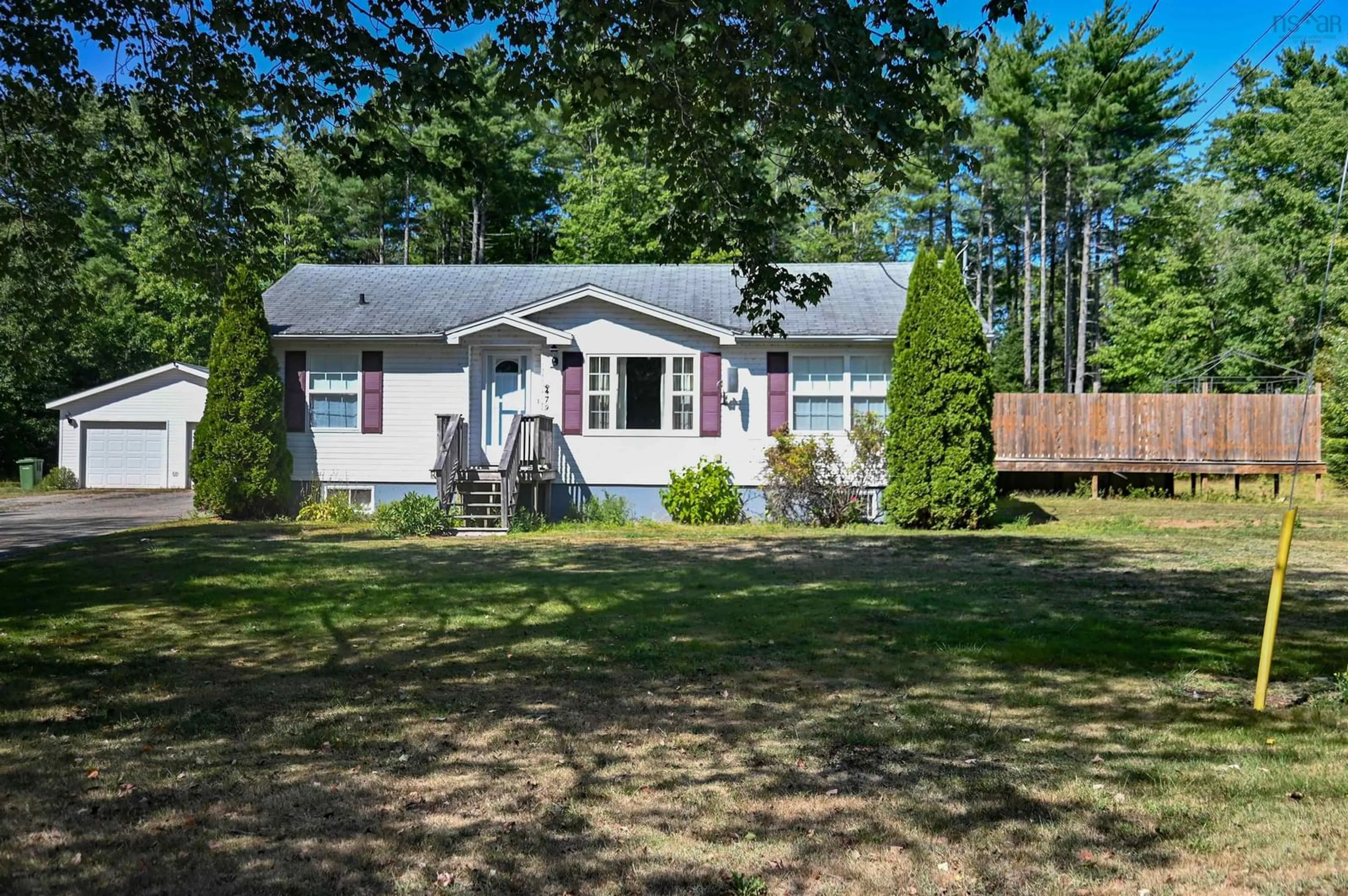 A pic from outside/outdoor area/front of a property/back of a property/a pic from drone, unknown for 6479 Brooklyn St, Woodville Nova Scotia B0P 1G0