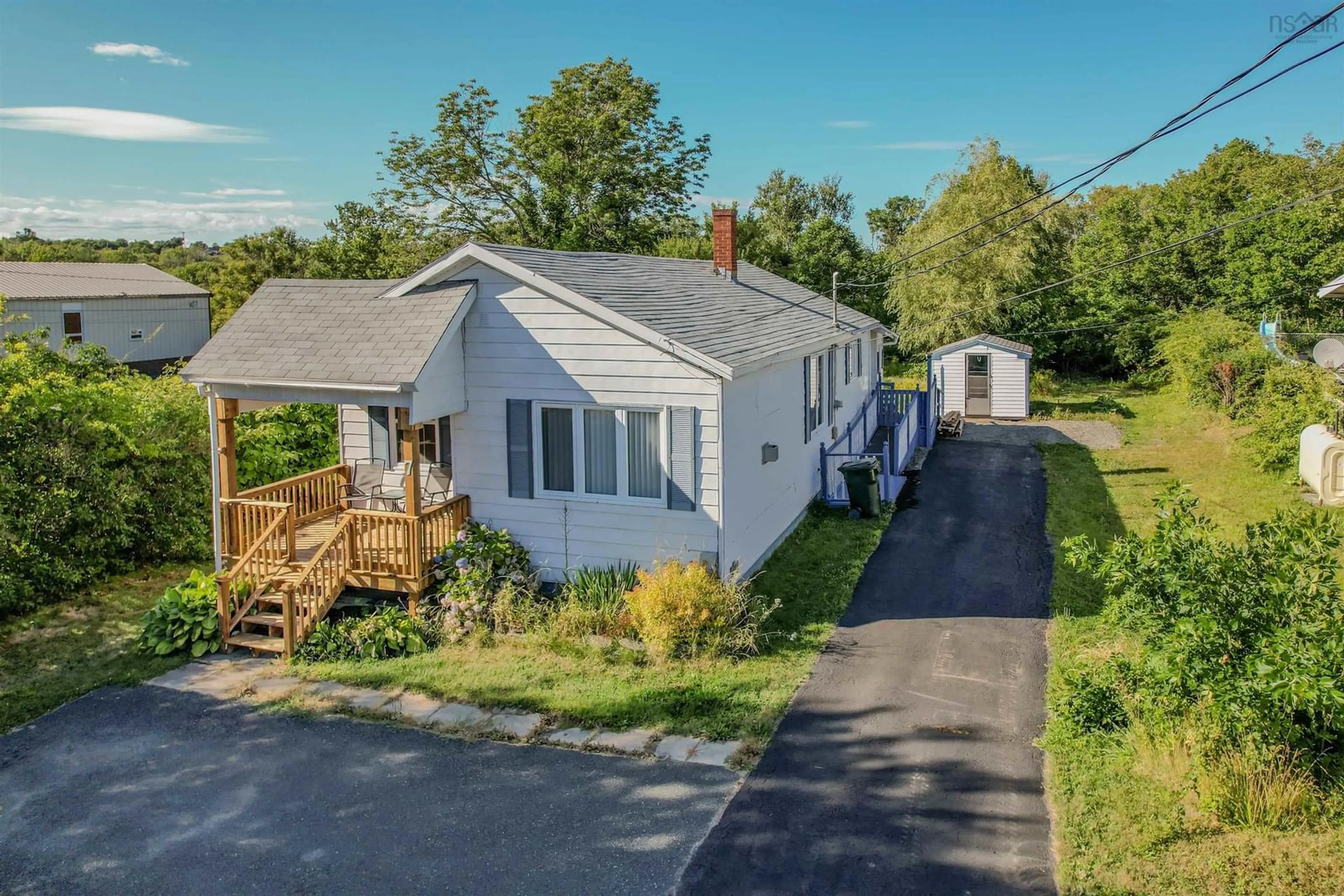 A pic from outside/outdoor area/front of a property/back of a property/a pic from drone, street for 7 Dominion St, Glace Bay Nova Scotia B1A 3M7