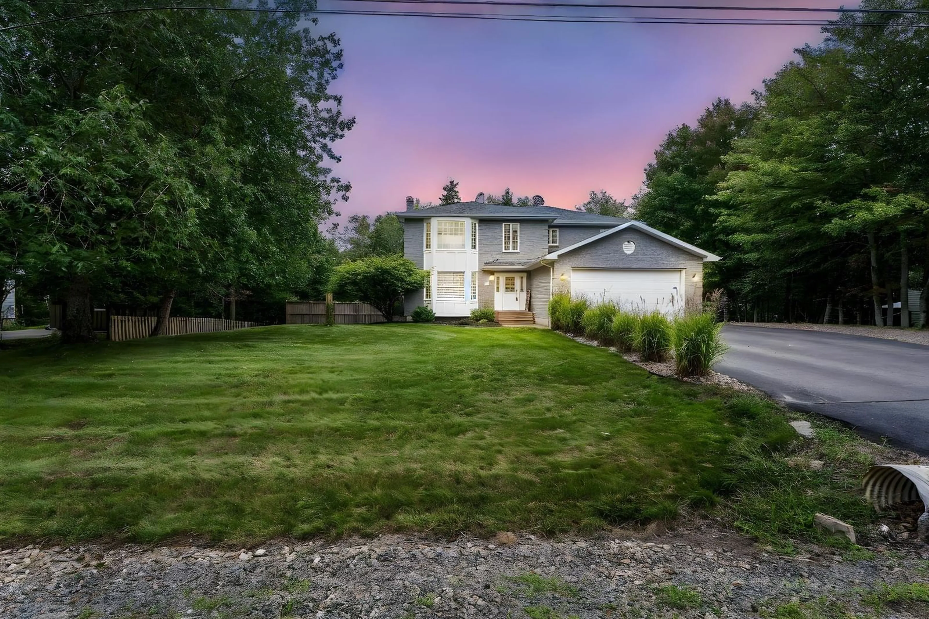 A pic from outside/outdoor area/front of a property/back of a property/a pic from drone, street for 36 Saxonhurst Dr, Bible Hill Nova Scotia B6L 4G6