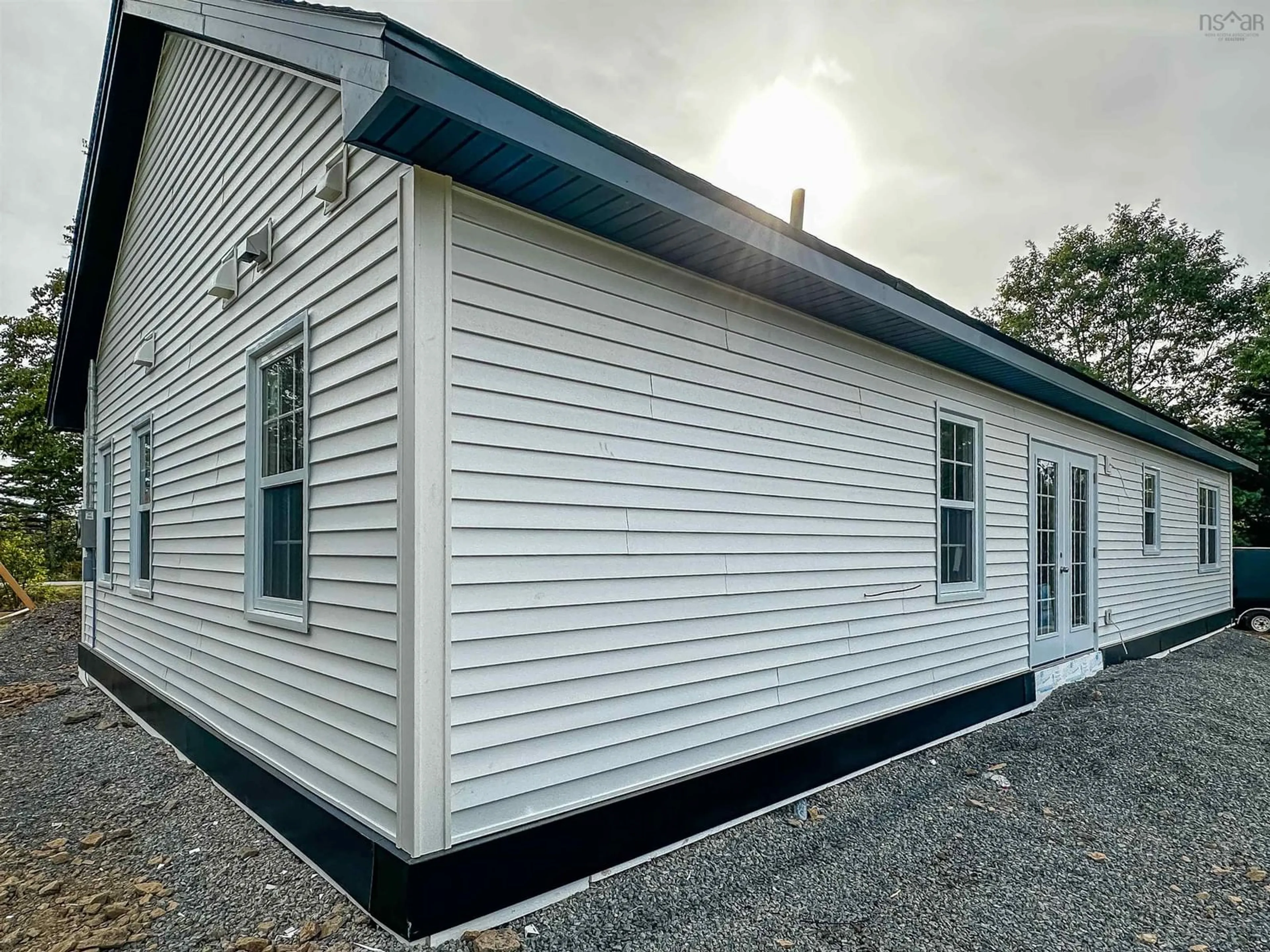 Home with vinyl exterior material, building for 595 Brow Of Mountain Rd, Centreville Nova Scotia B0P 1J0